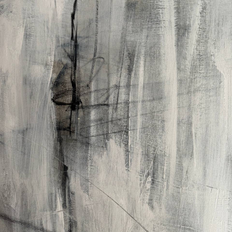 GREY HAZE 40"x30"