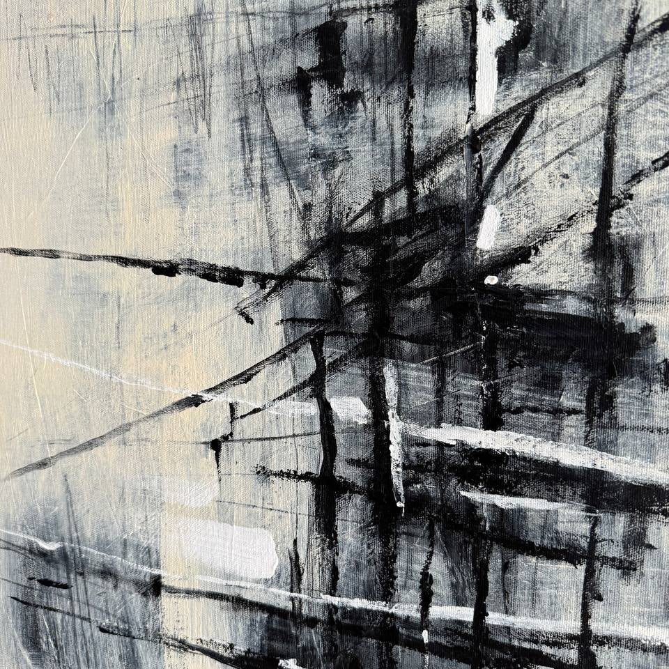 GEOMETRIC CROSSDROADS 40"x40"