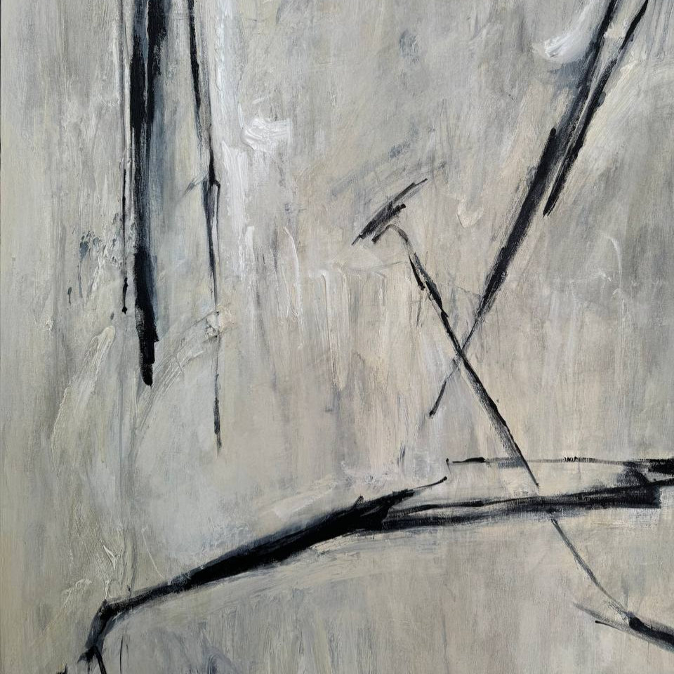 ABSTRACT LINEWORK 64"x38"