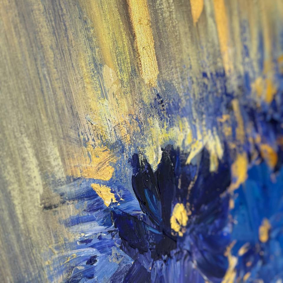 FLOWER HEART 40"x40"