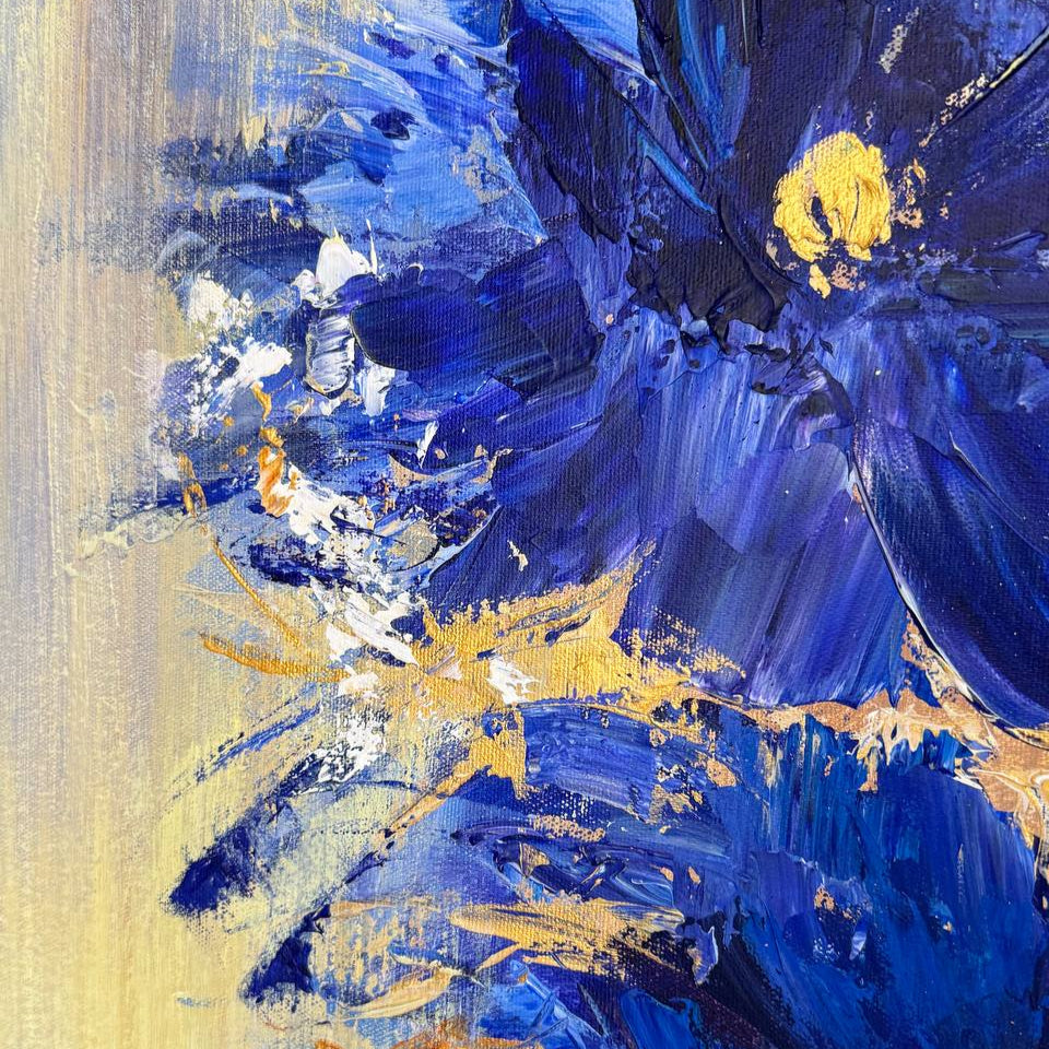 FLOWER HEART 40"x40"