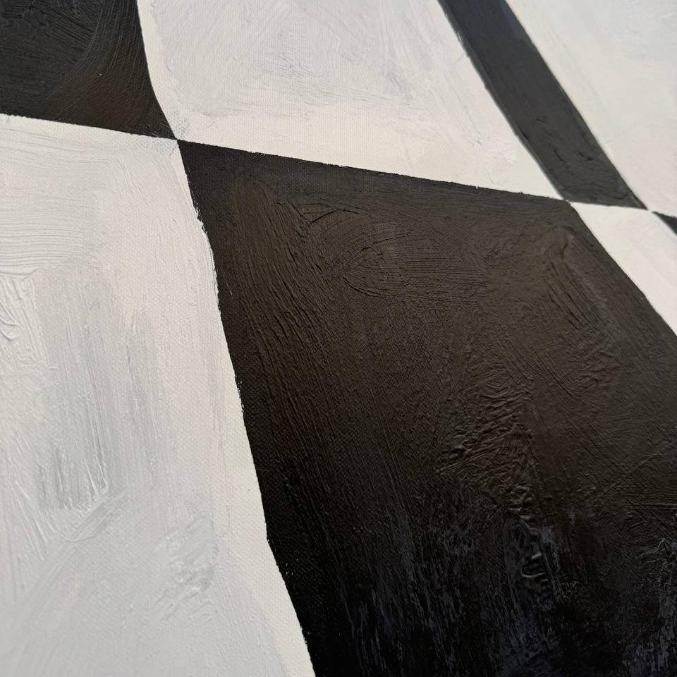 MONOCHROME FLOW 40"x30"