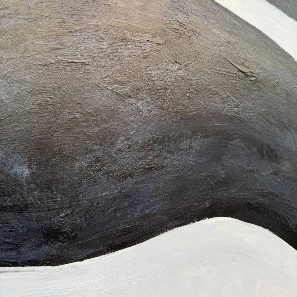 MONOCHROME FLOW 40"x30"