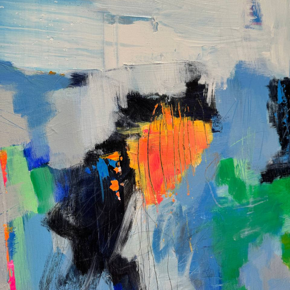 CHROMATIC CONVERSATIONS 45.6"x45.6"