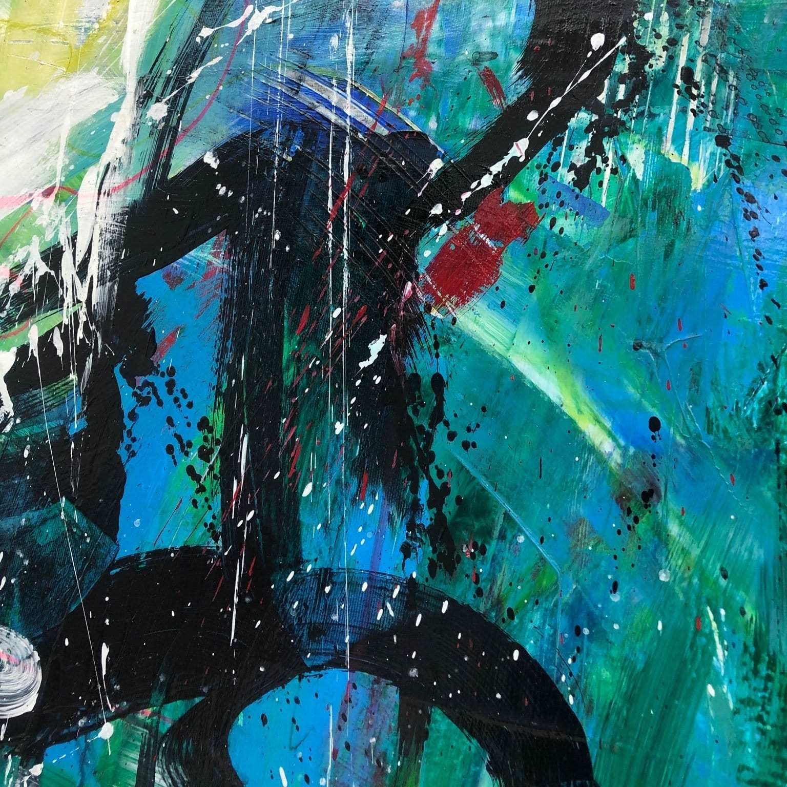 Abstract Colored Painting BEAUTIFUL UNKNOWN