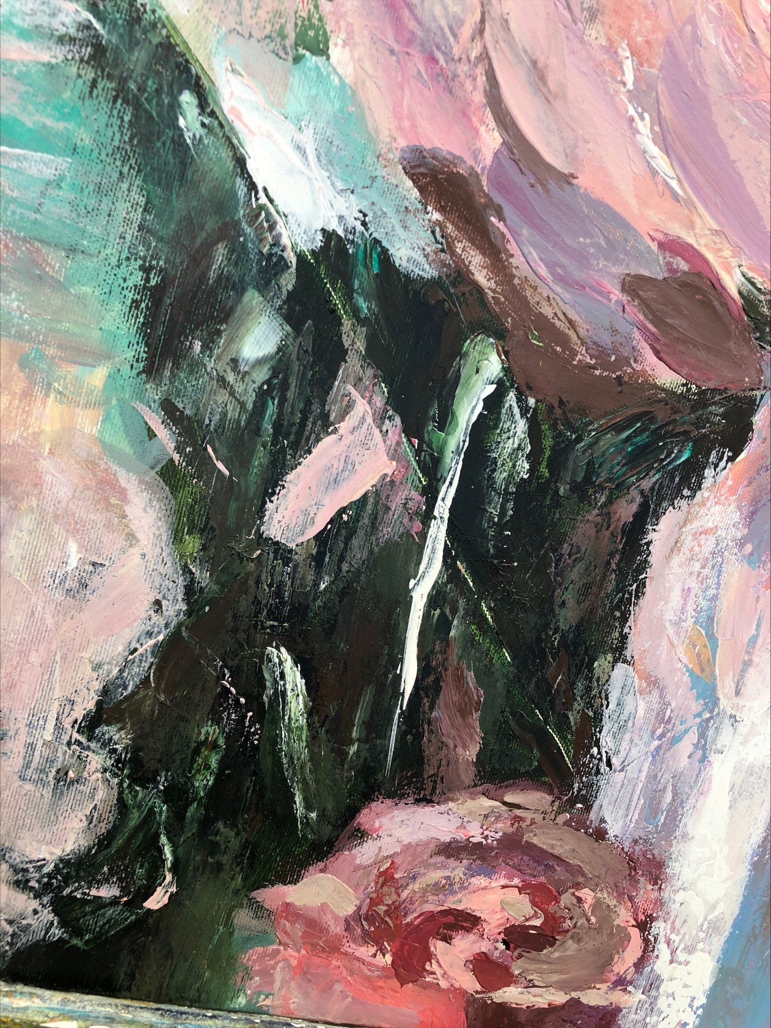 SPRING PEONIES 23.6"x23.6"