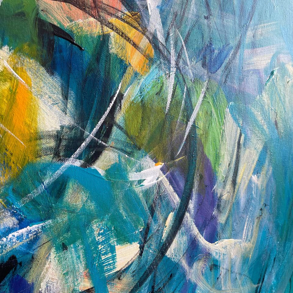 AGITATION COLORS 40"x40"