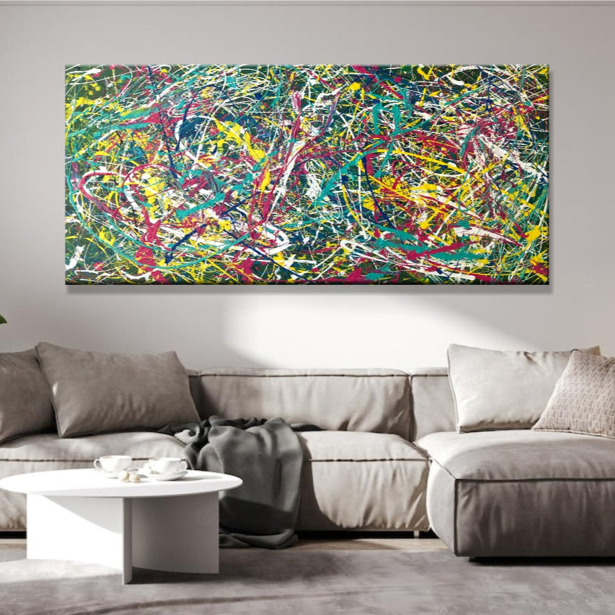 VIBRANT CHAOS 30"x60"