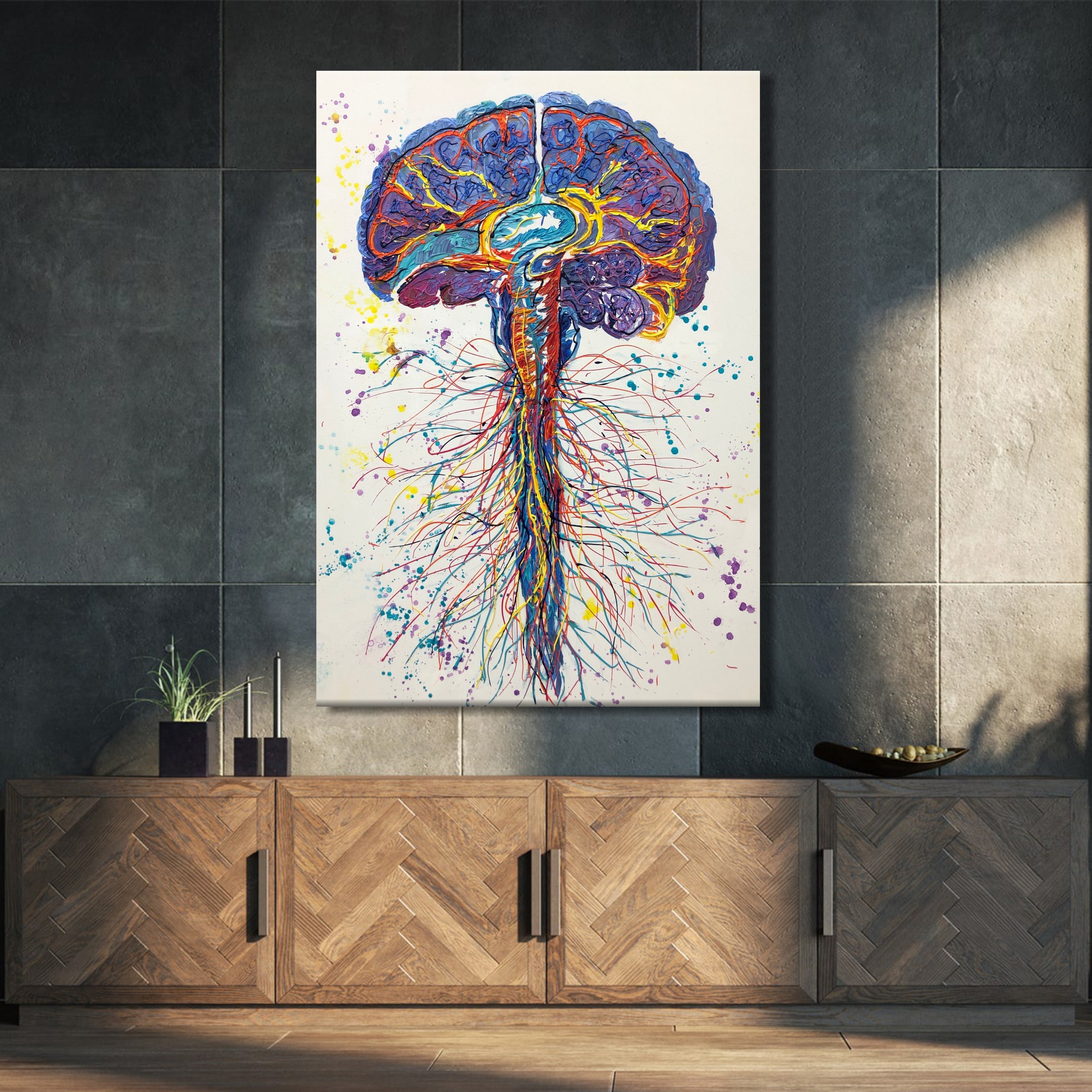 NEURAL SYMPHONY 40"x30"