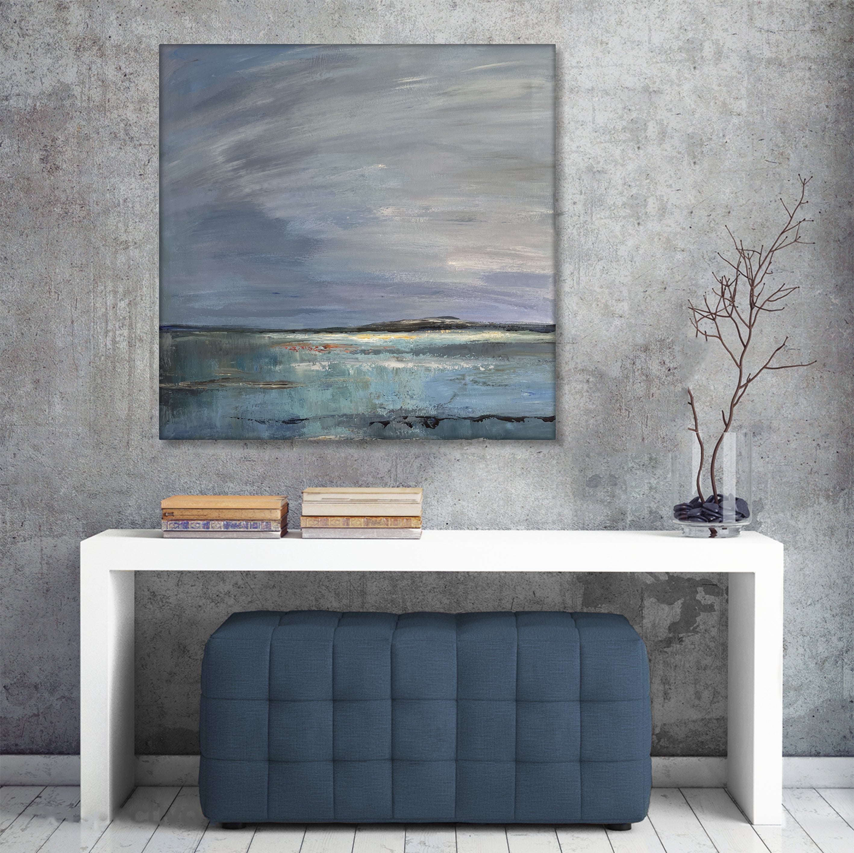 COSTAL BLISS 32"x32"