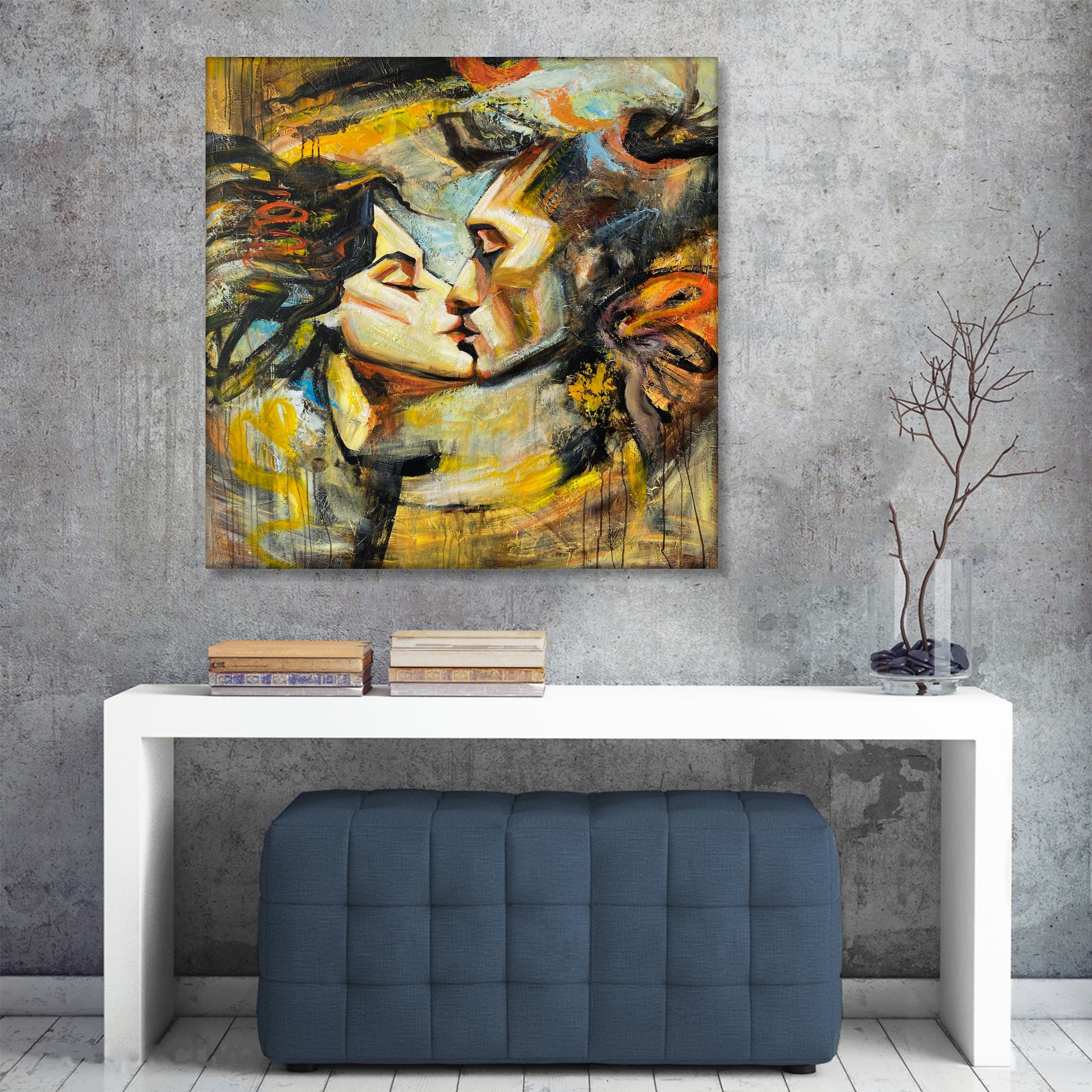 CONNECTIONS OF SOULS 46"x46"