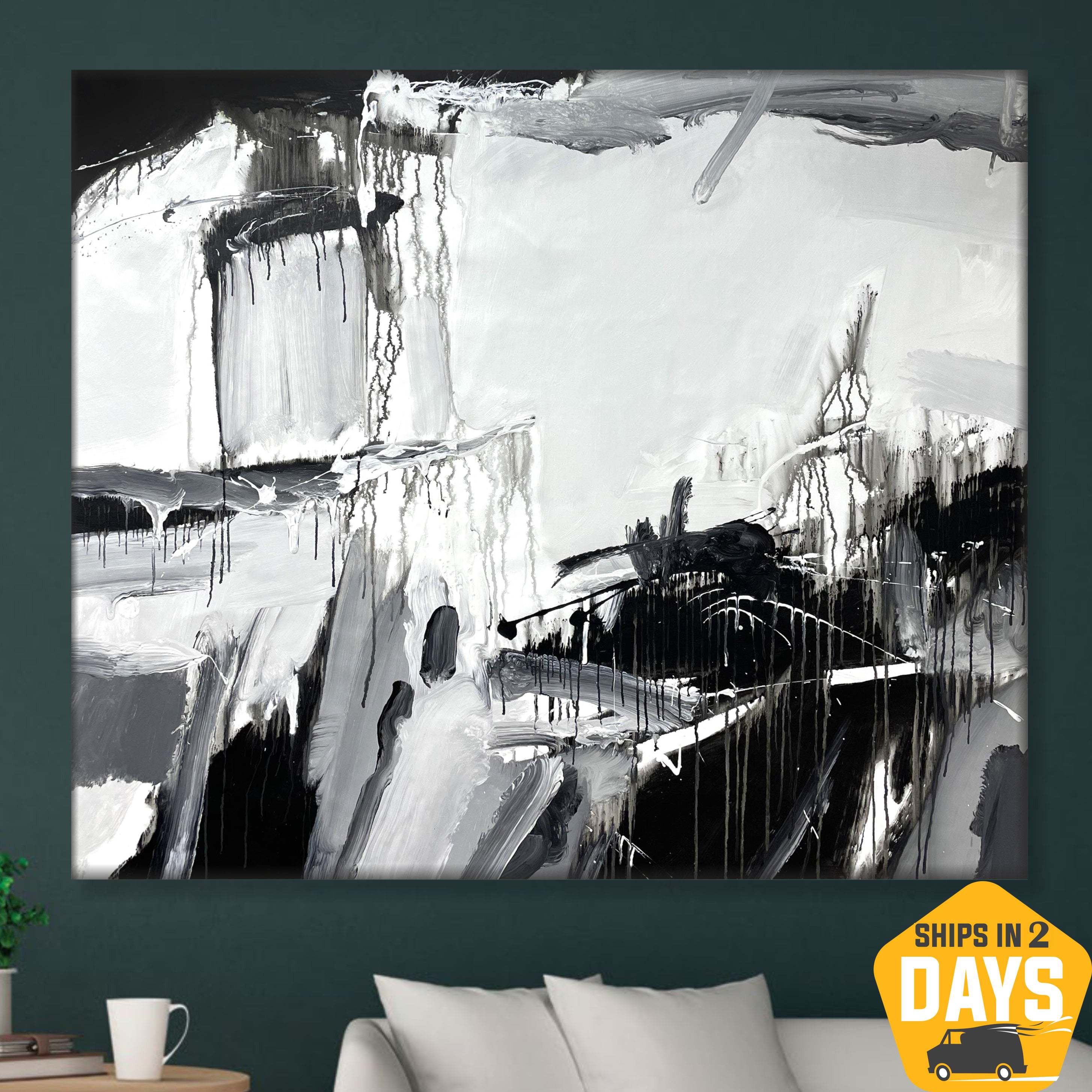 WHITE AND BLACK 20 39.4"x47.2"