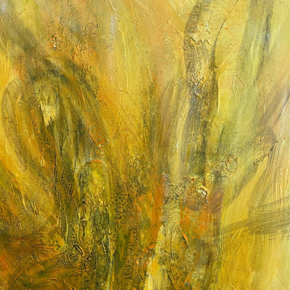 YELLOW ABYSS 50"x50"