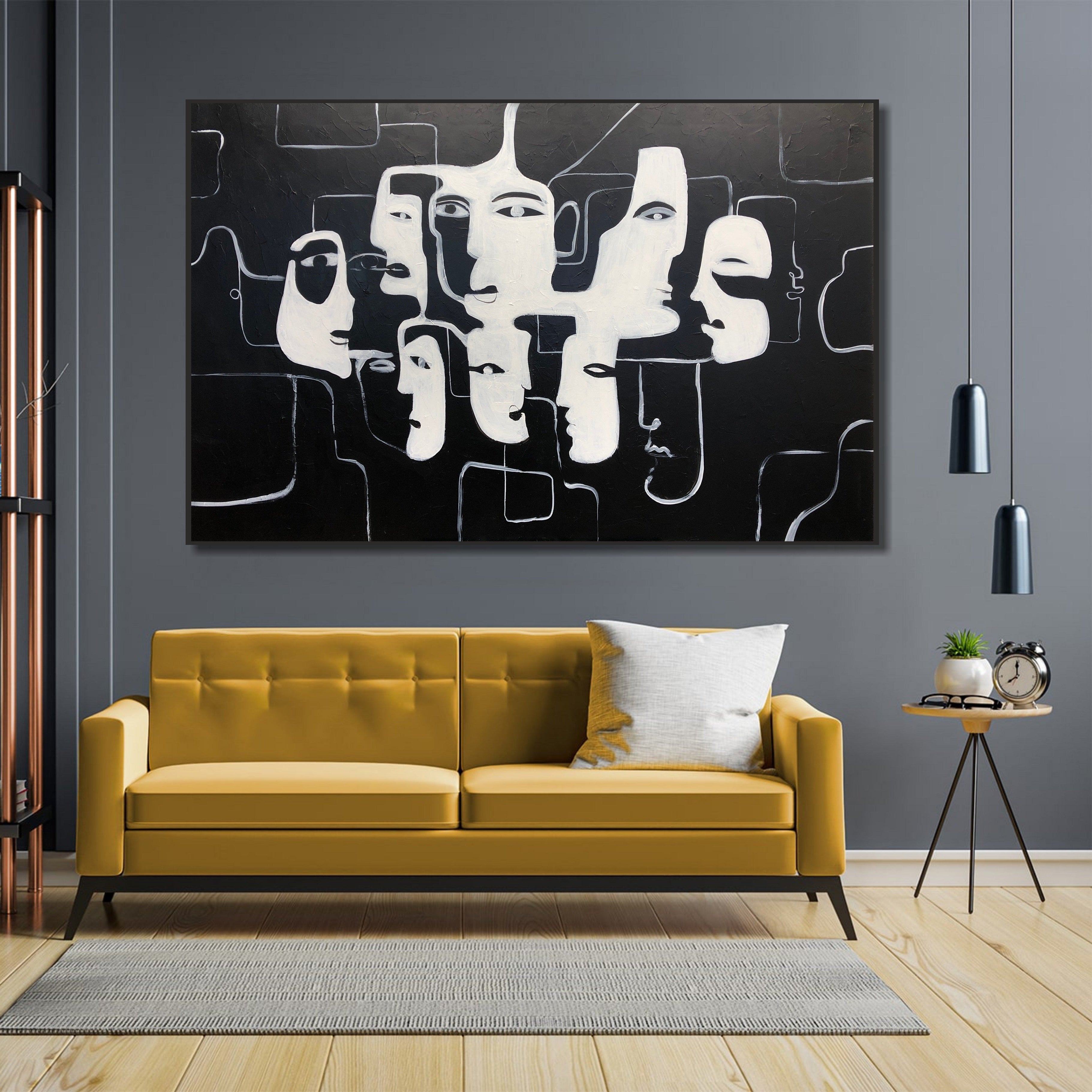 MOSAIC OF MINDS 36"x54"