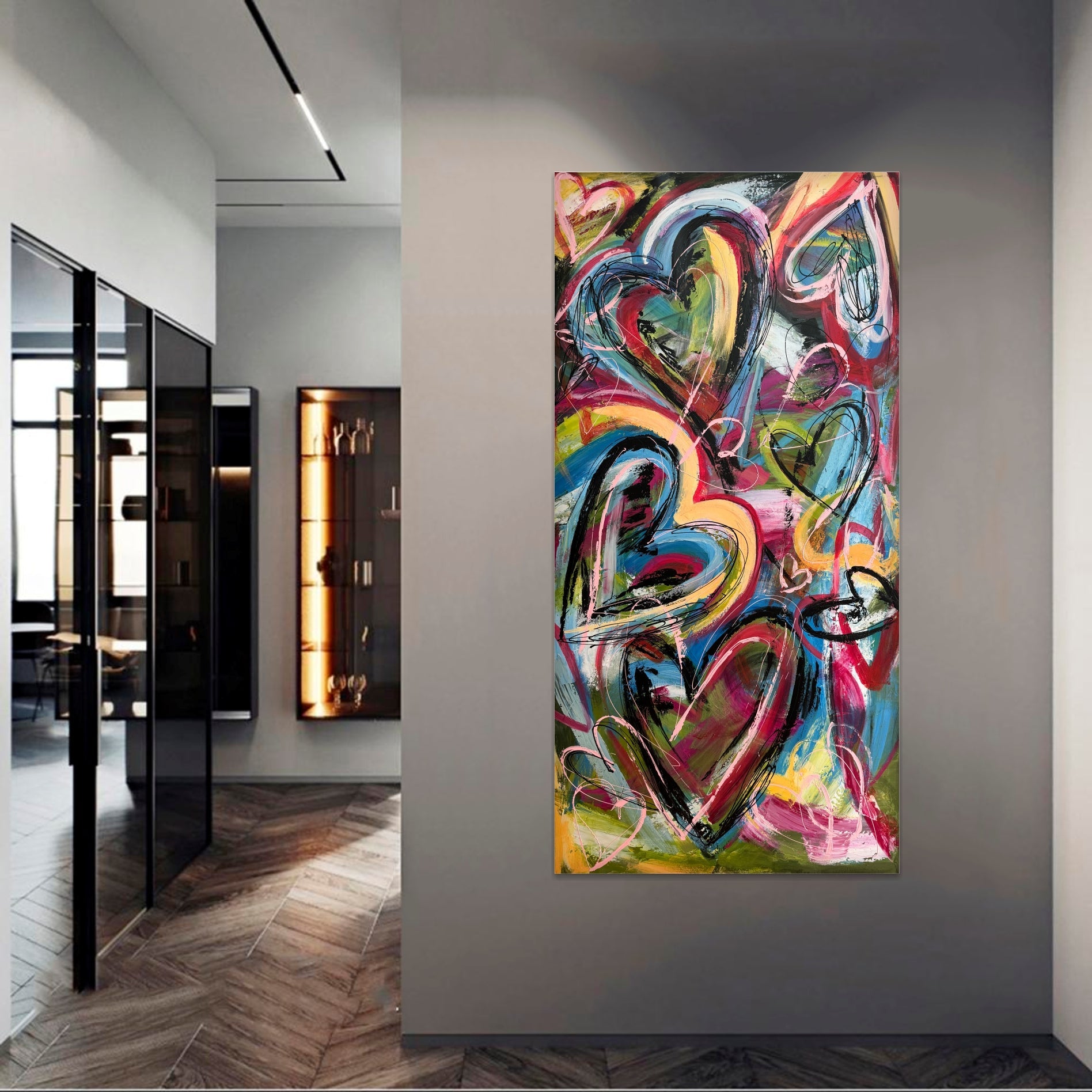 EXPRESSION OF LOVE 60"x30"