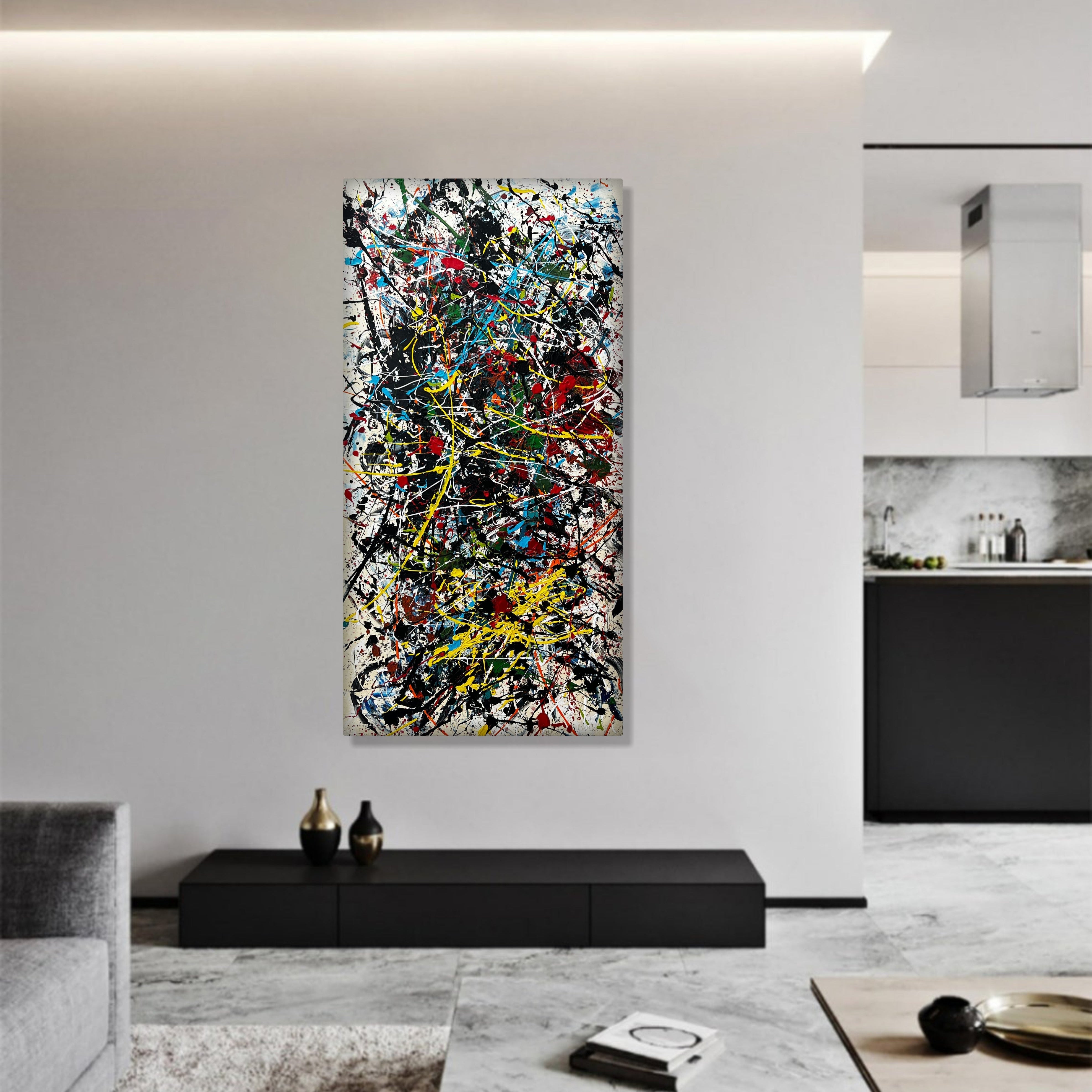 ENERGIZED ABSTRACTION 60"x30"