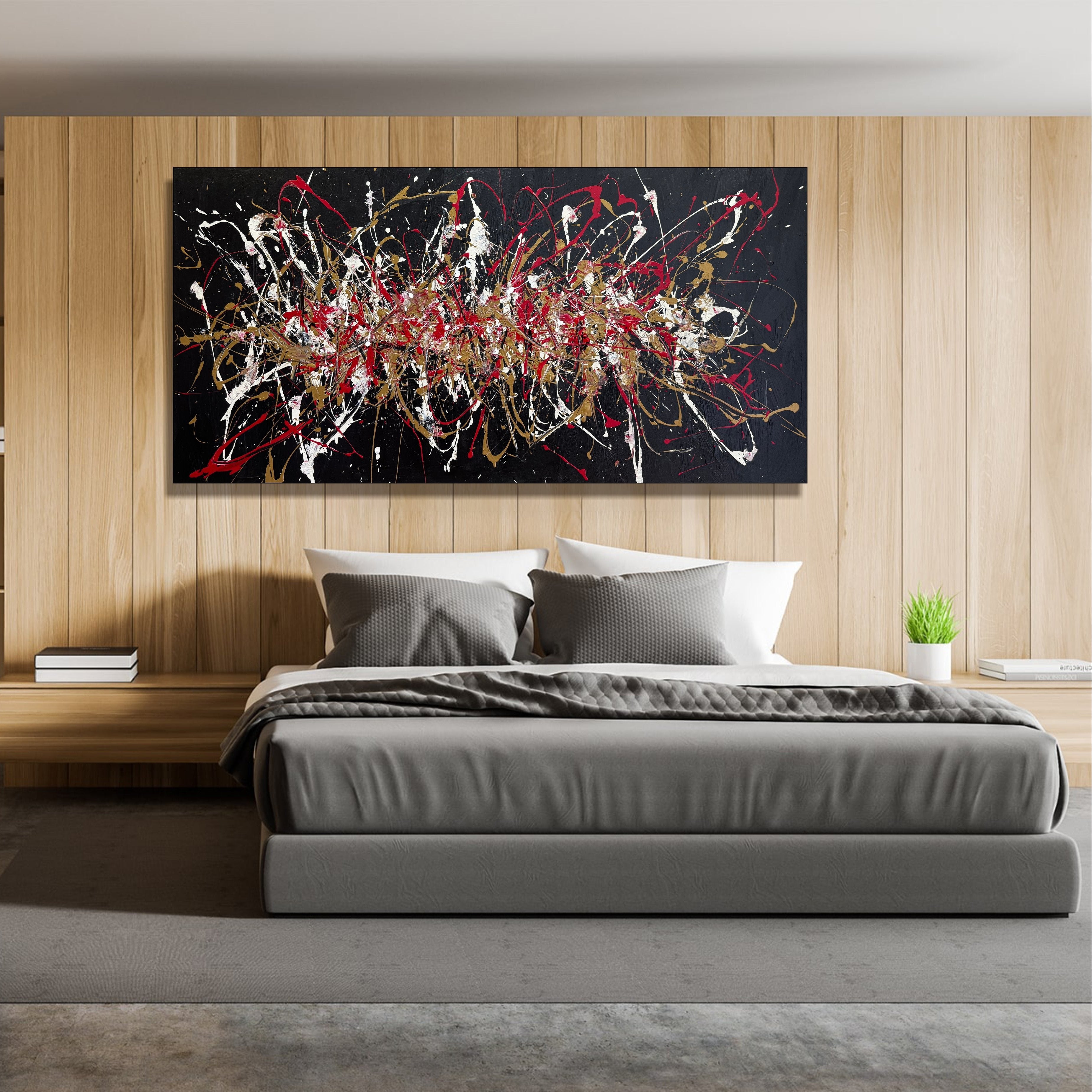 SPLASHED PASSION 31"x61"