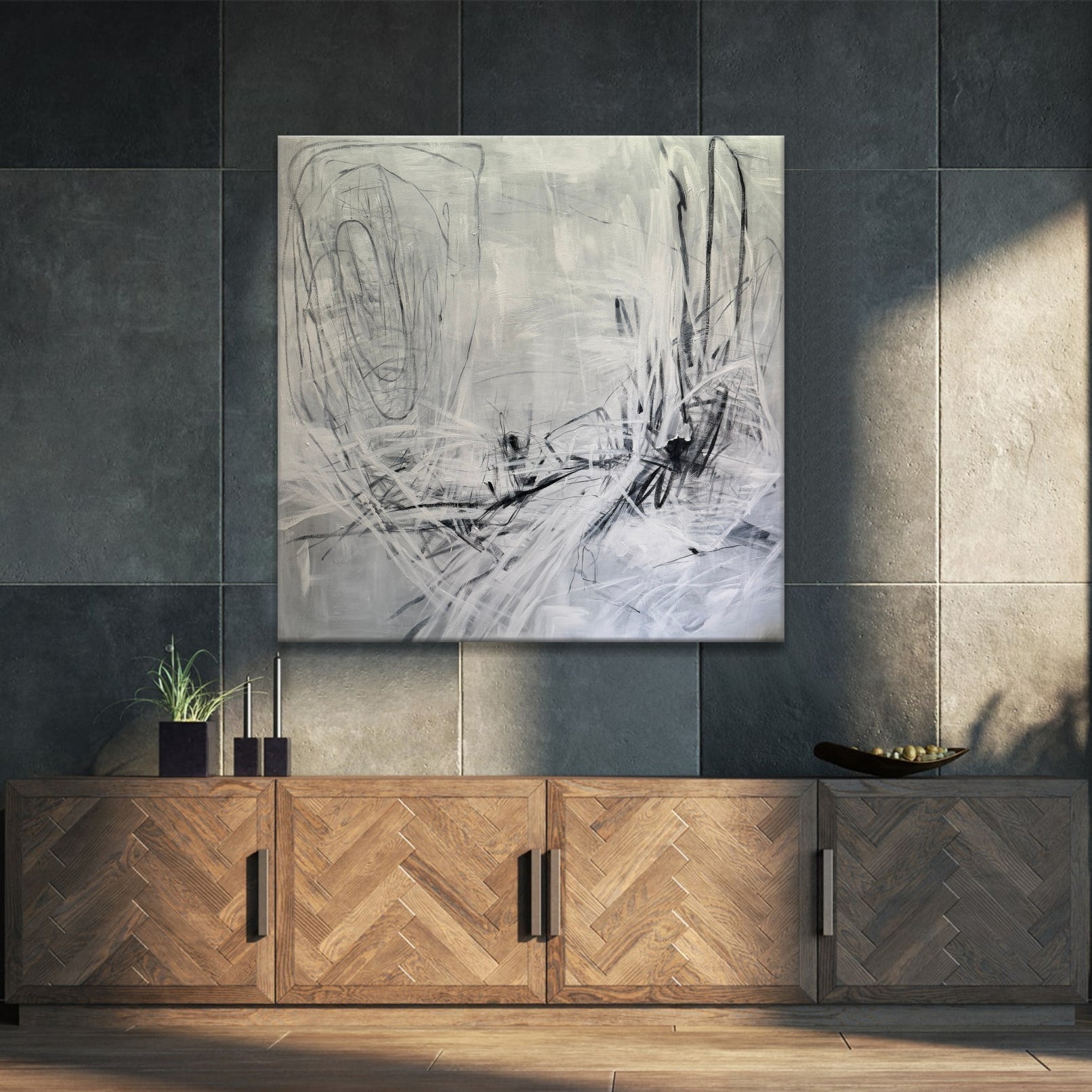 PURE ABSTRACT 72"x72"