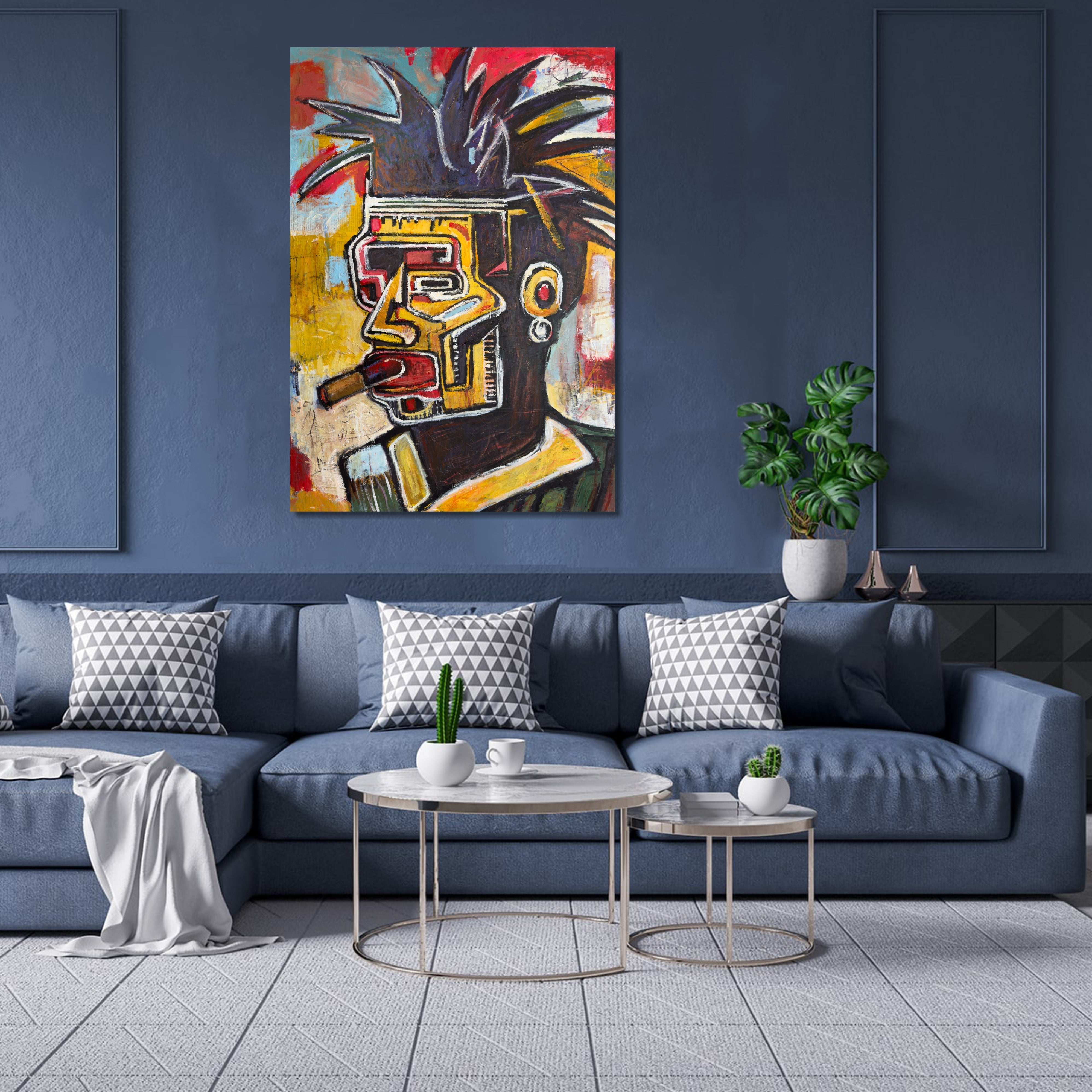 SILENT WATCHER 43.3"x29.5"