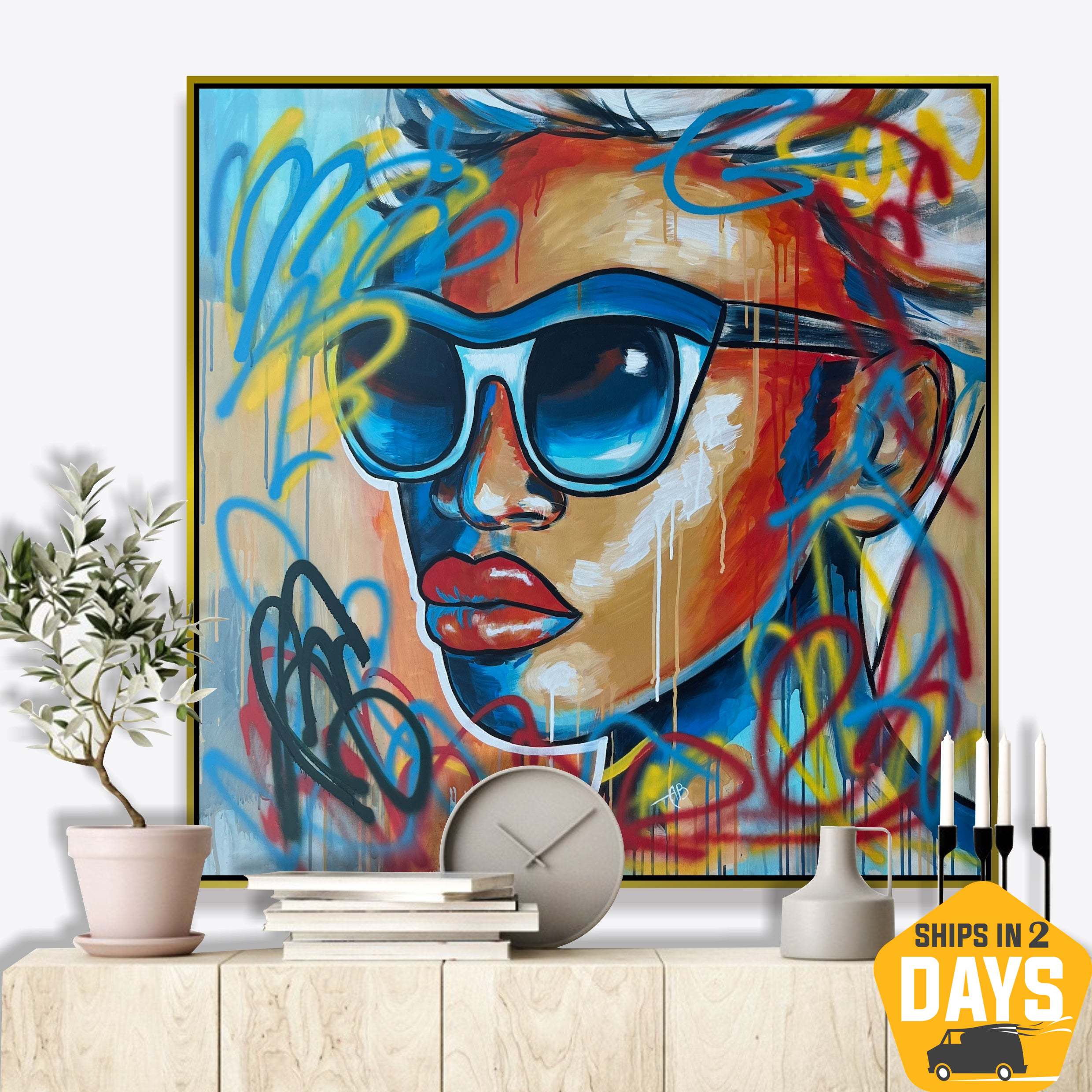 SHADES OF URBAN SOUL 39.4"x39.4"