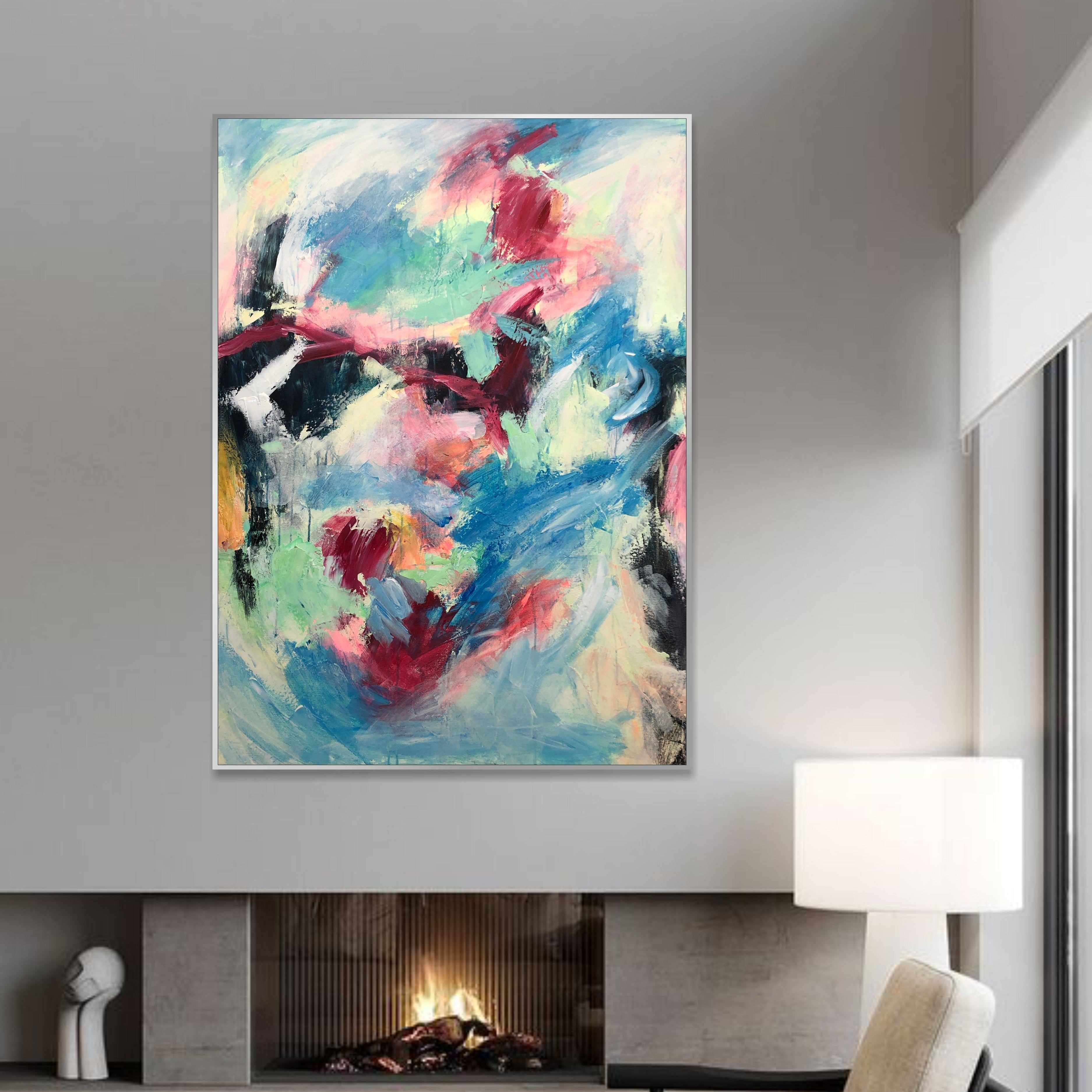 ICE AND HEAT 40"x30"