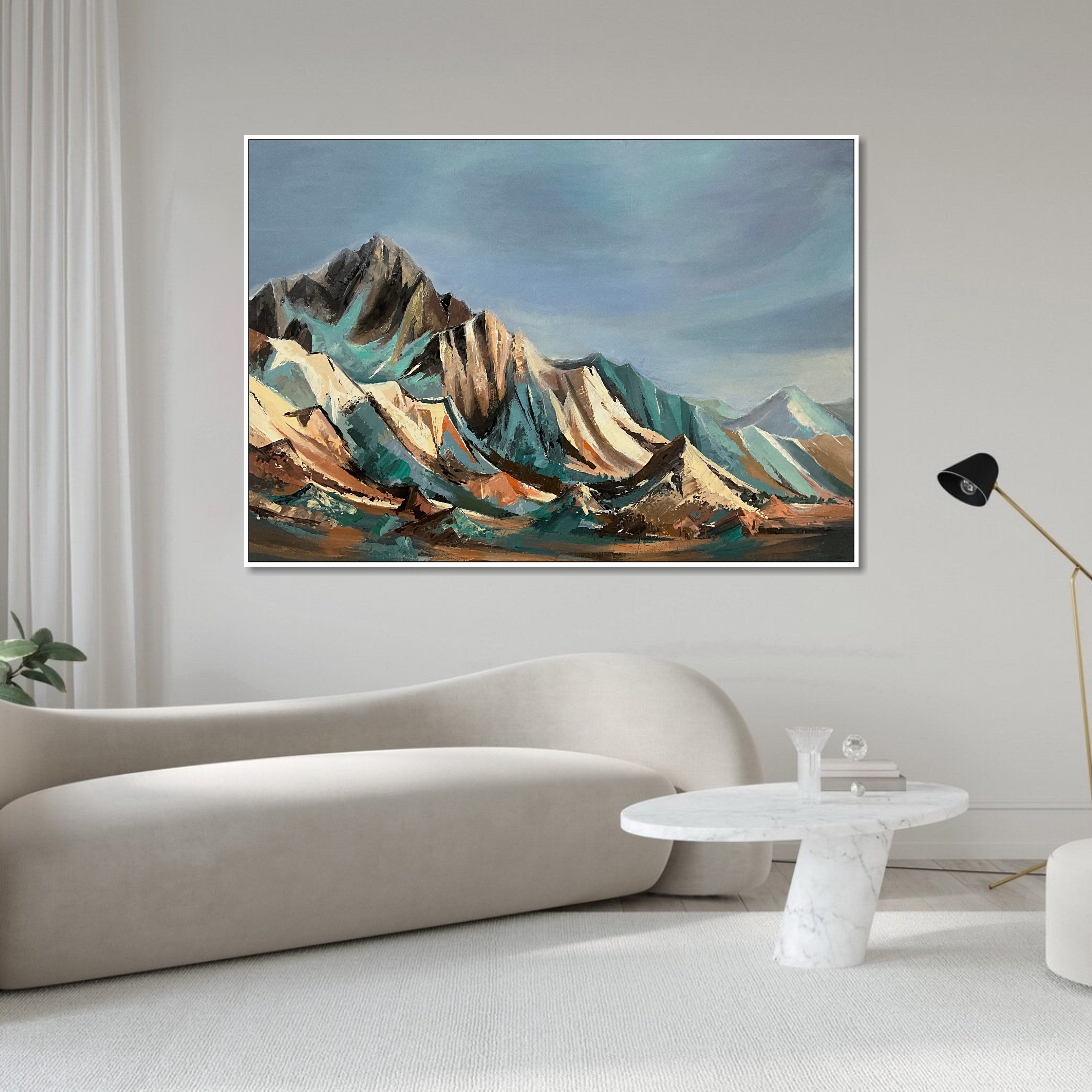 MOUNTAINS PEAK 30"x46"