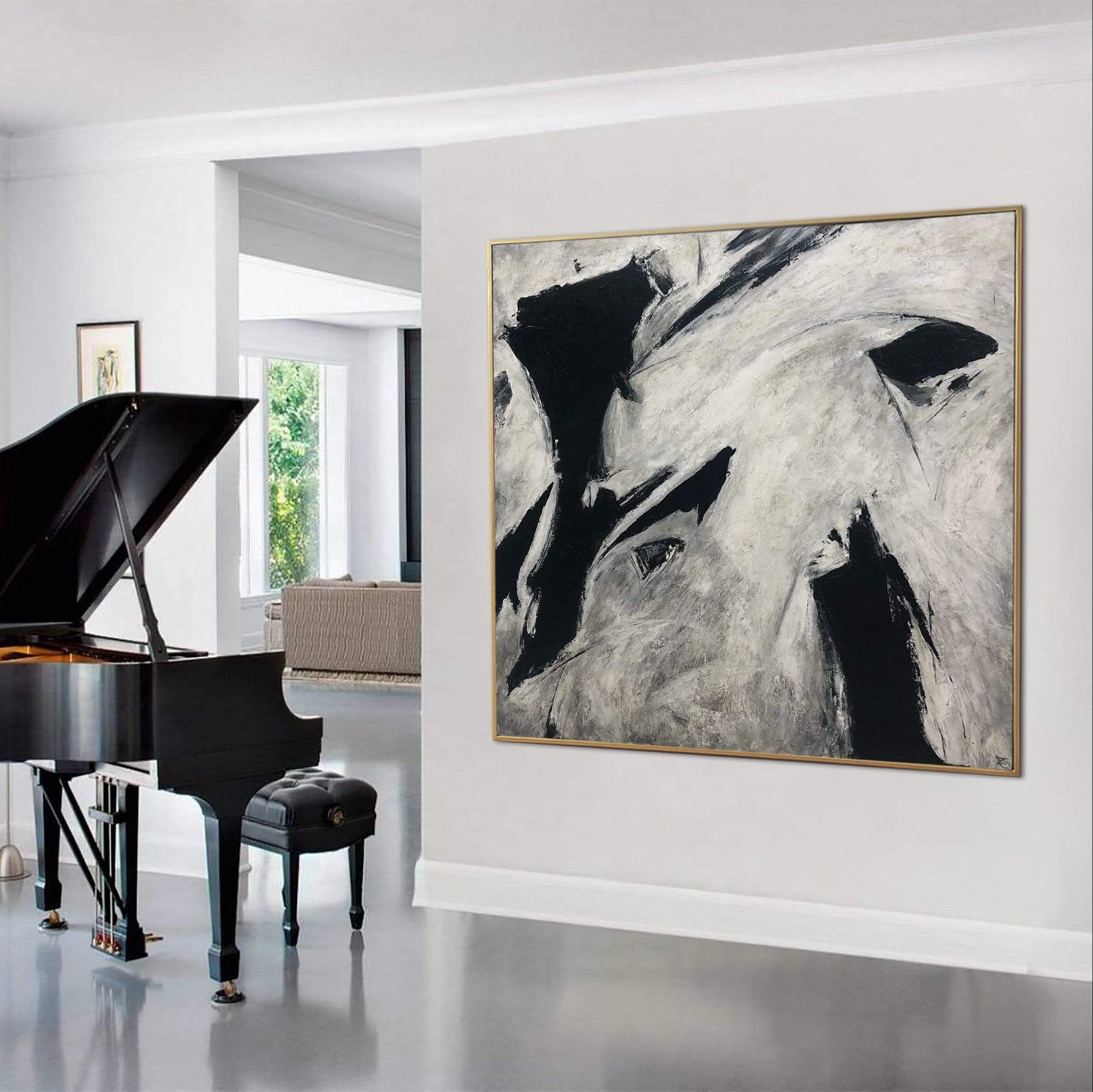 Original abstract painting LIFE CHANGES