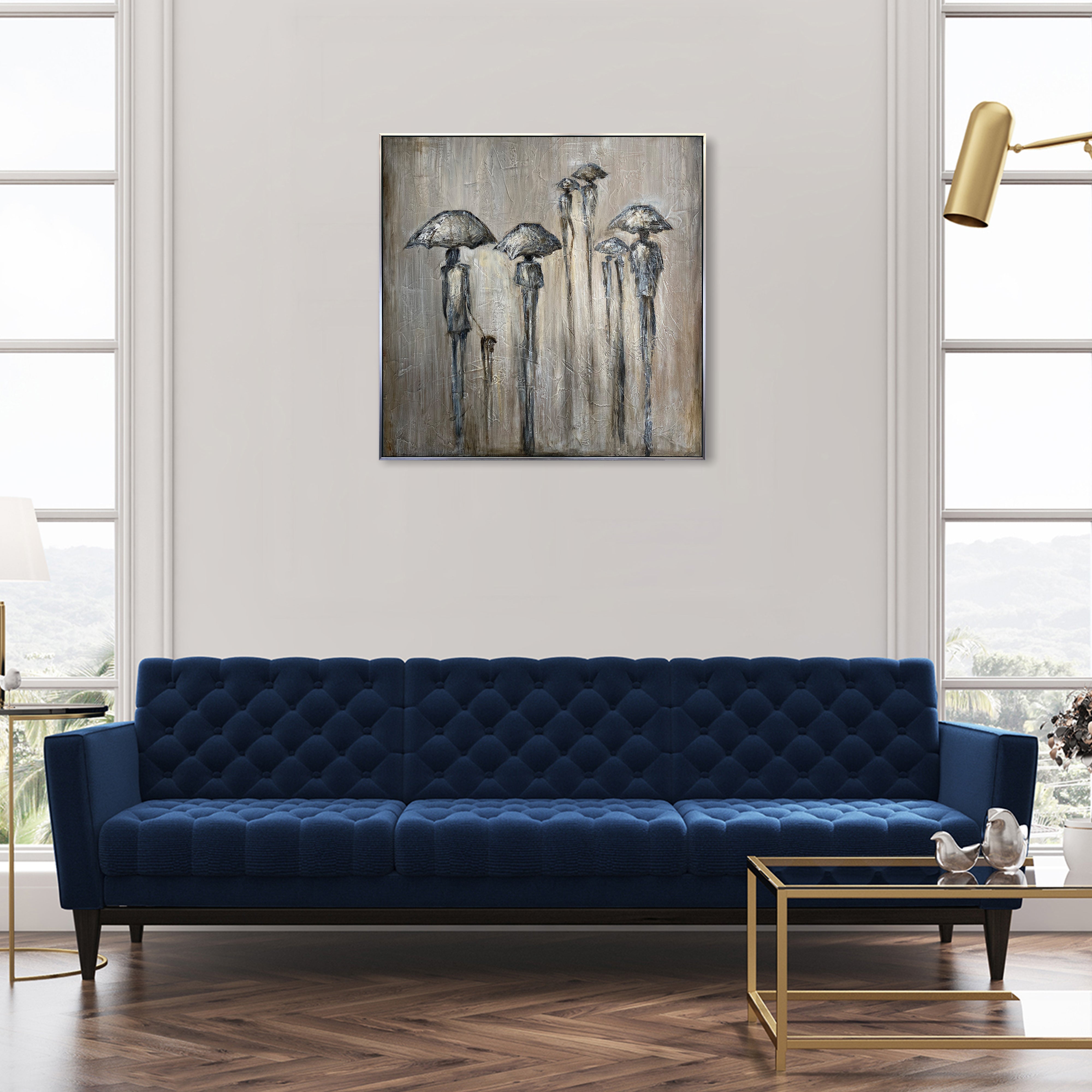 SILENT STROLL 26"x26"