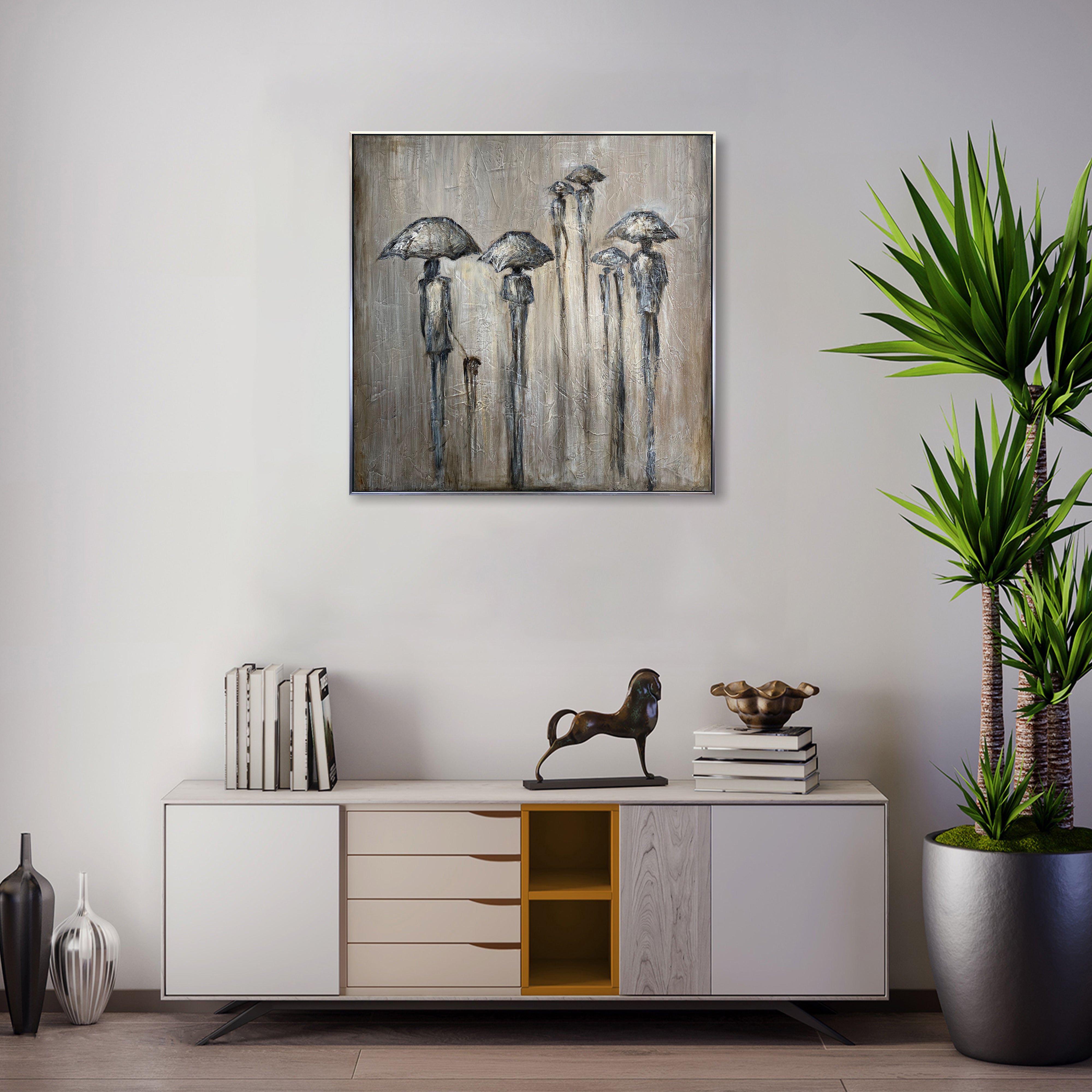 SILENT STROLL 26"x26"