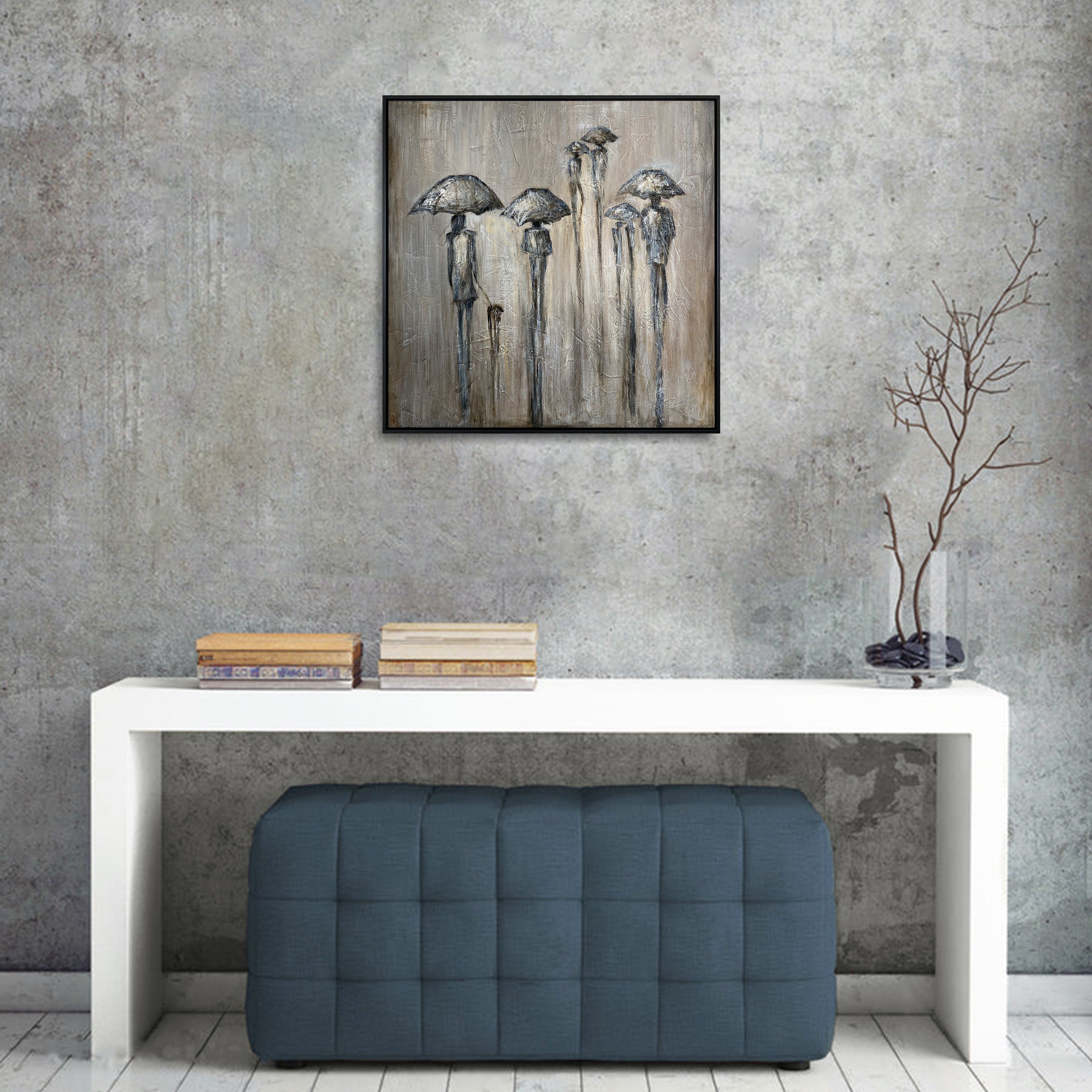 SILENT STROLL 26"x26"