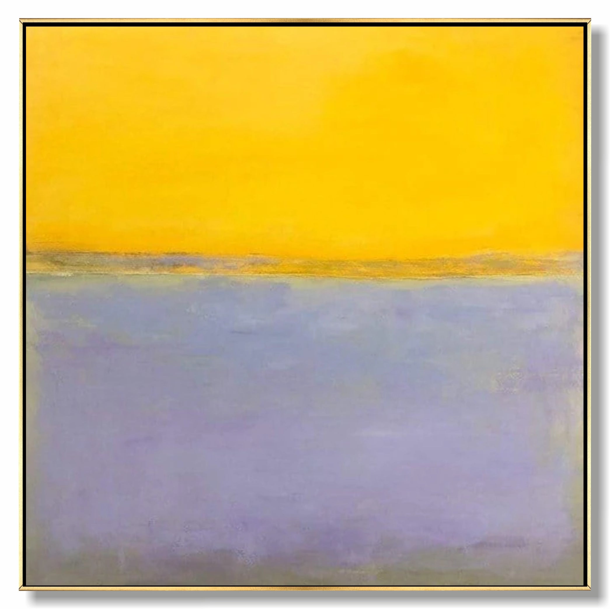 Mark Rothko paintings inspiration YELLOW HORIZON