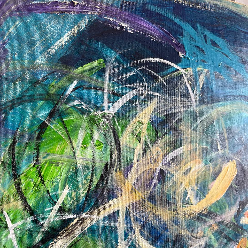 AGITATION COLORS 40"x40"