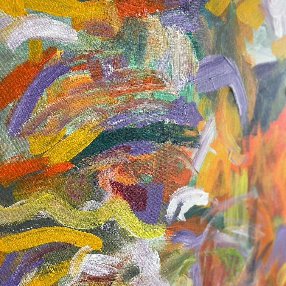 SPRING COLORS 40"x40"