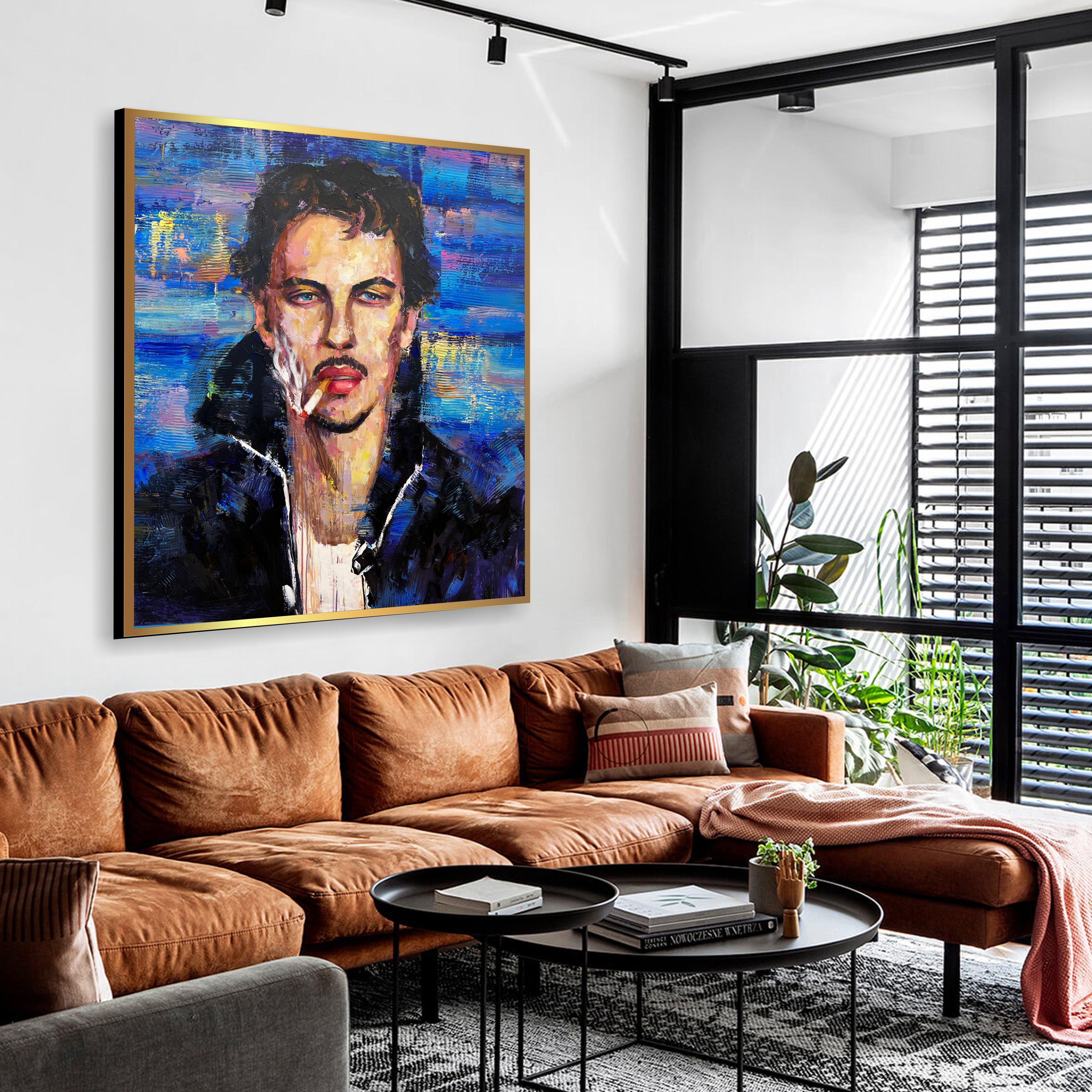 TOBACCO REVERIE 53"x53"