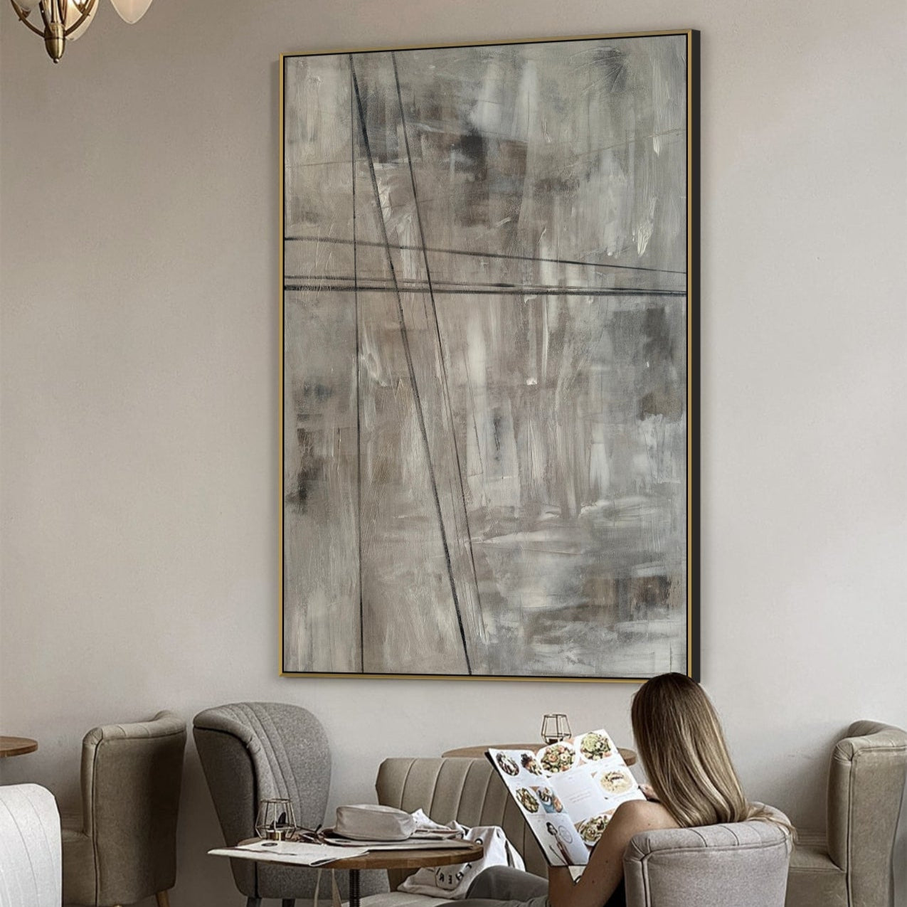 INDUSTRIAL MINIMALISM 41"x30"