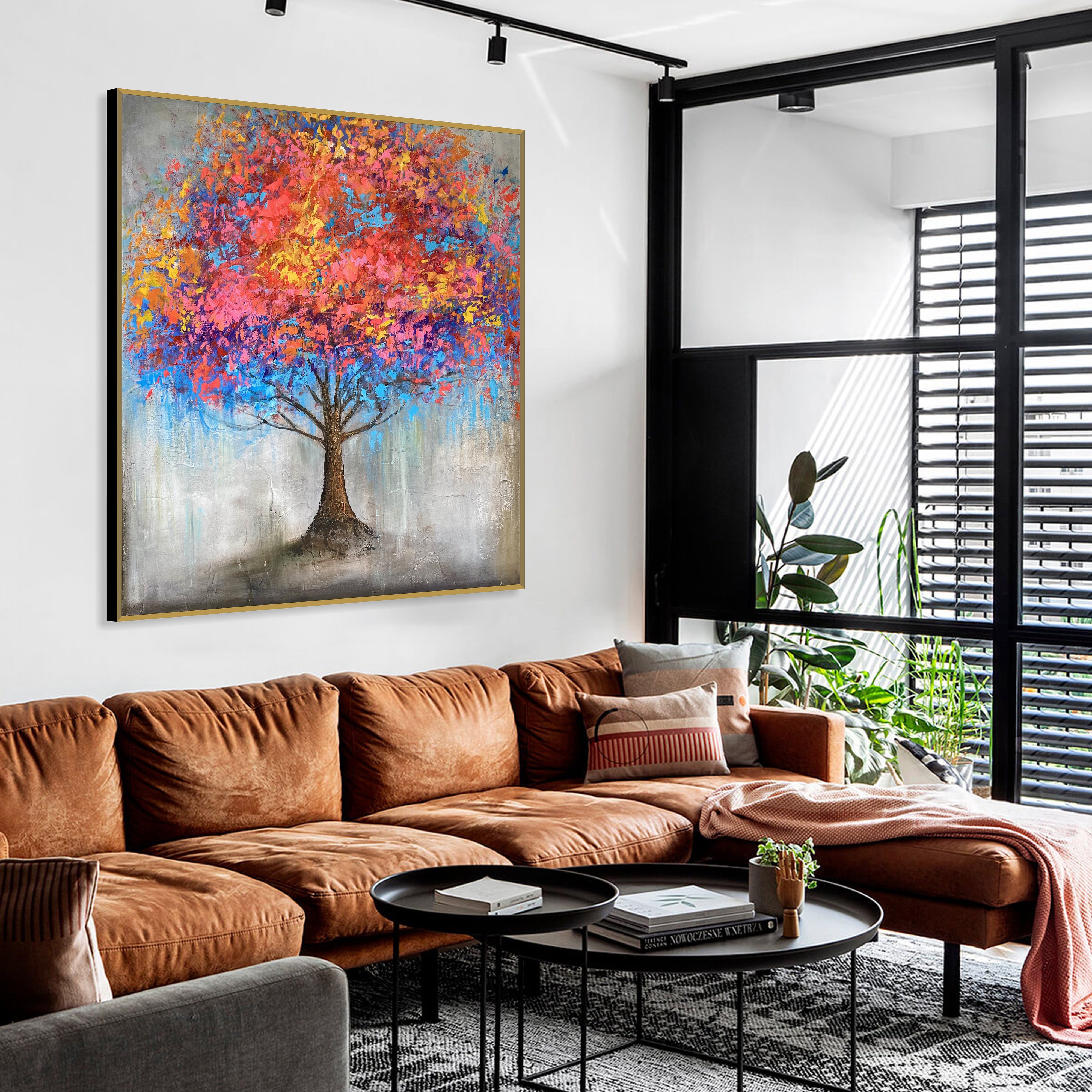 FLAMES OF NATURE 40"x40"