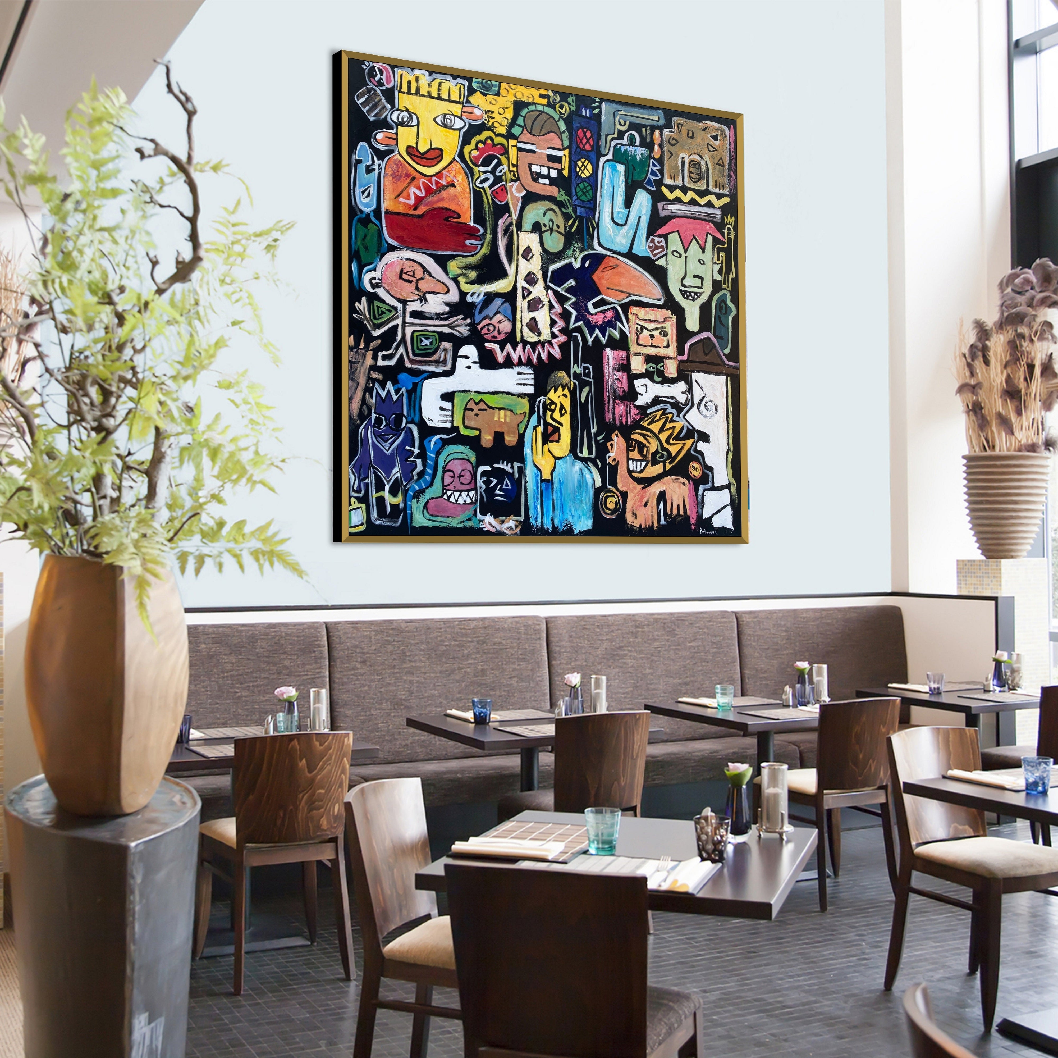 MODERN SOCIETY 60"x60"