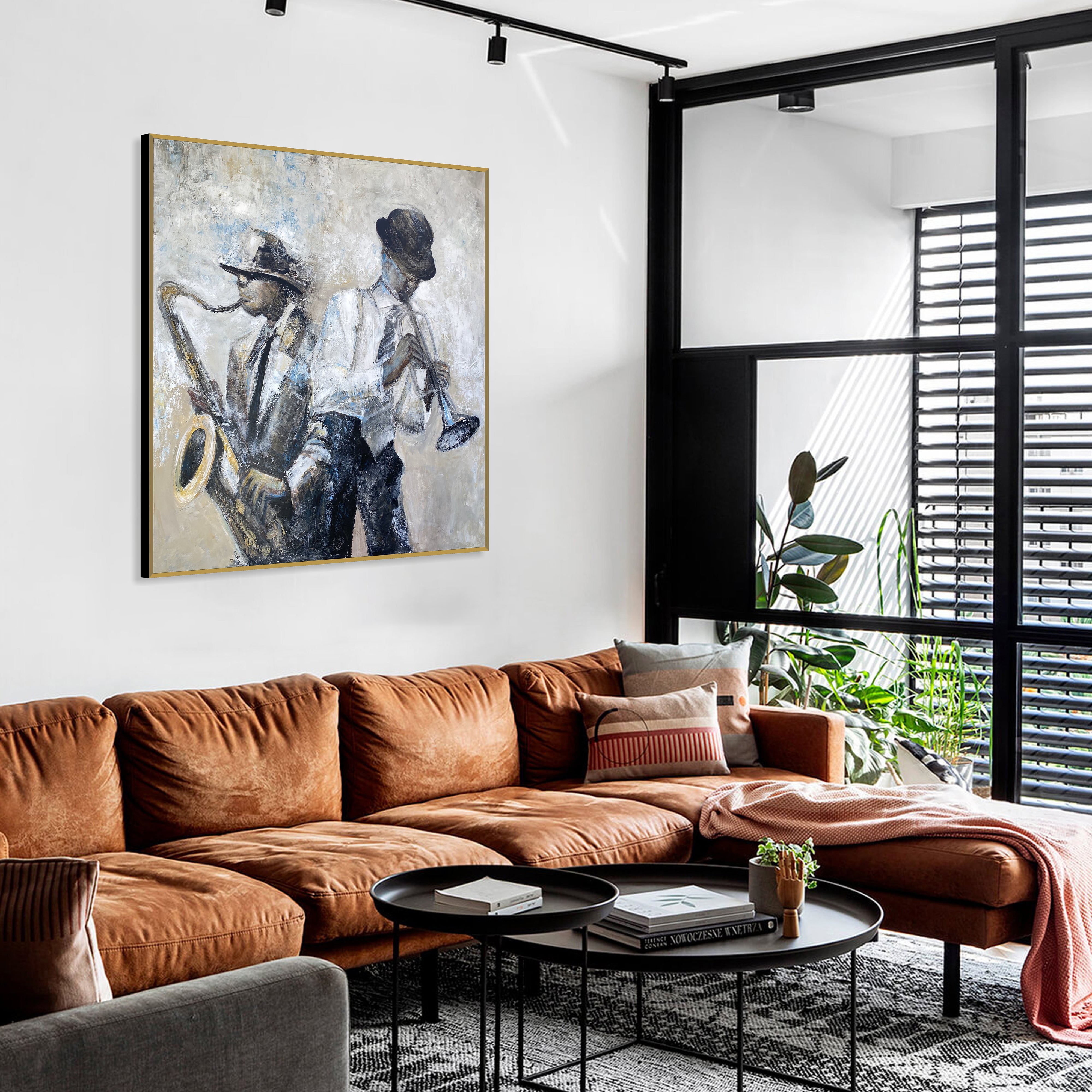 SOULFUL JAZZ 46"x46"