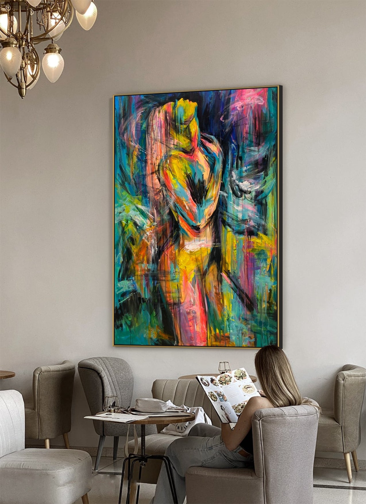 UNDER THE RAIN 60"x40"