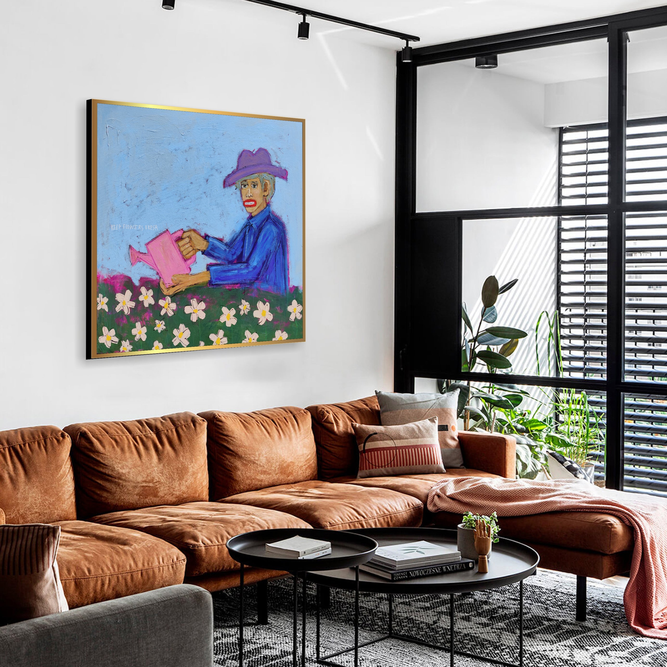 GARDENER'S DELIGHT 35.4"x35.4"