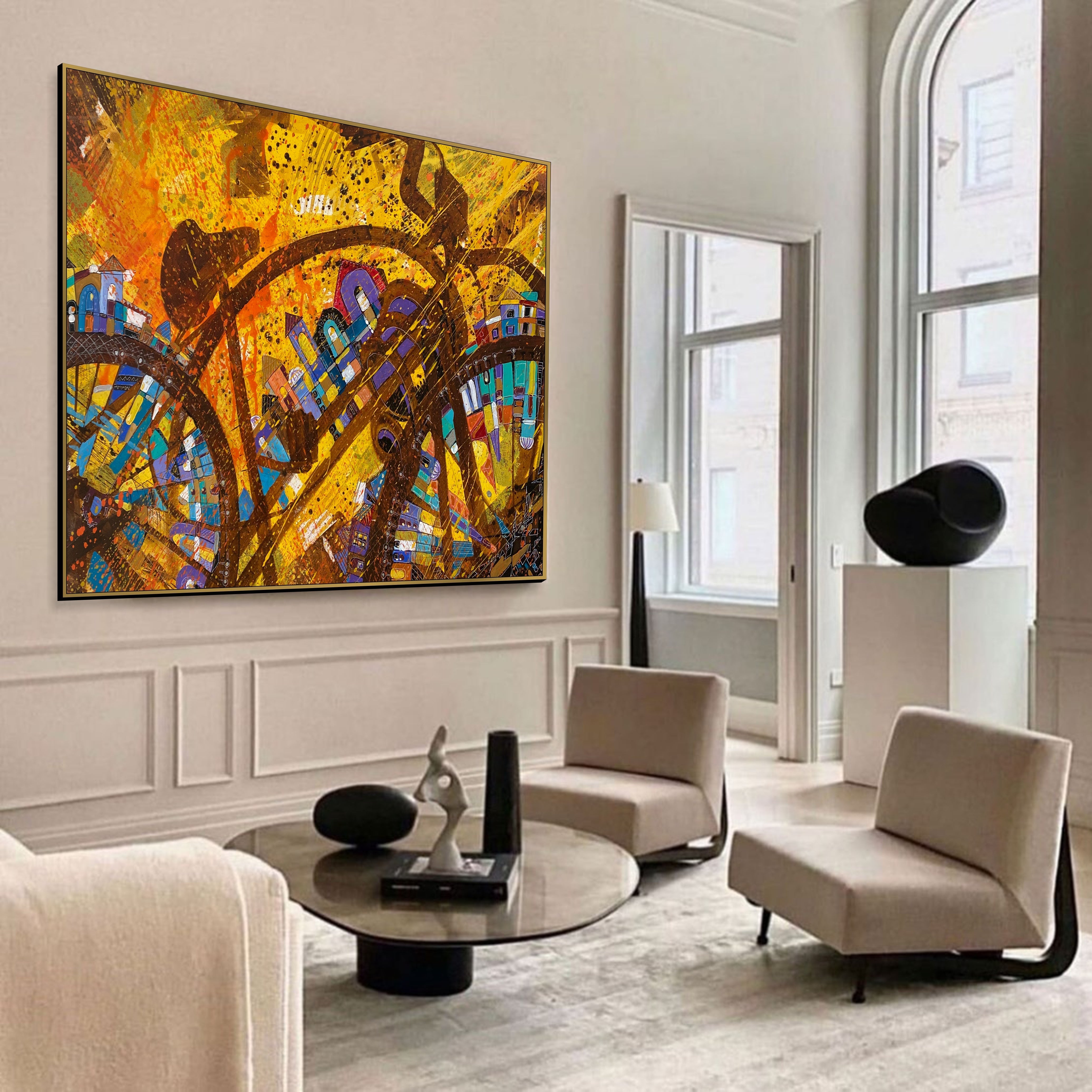 CITY VORTEX 31.5"x39.4"