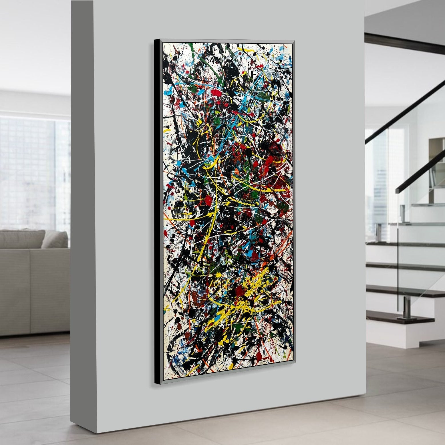 ENERGIZED ABSTRACTION 60"x30"