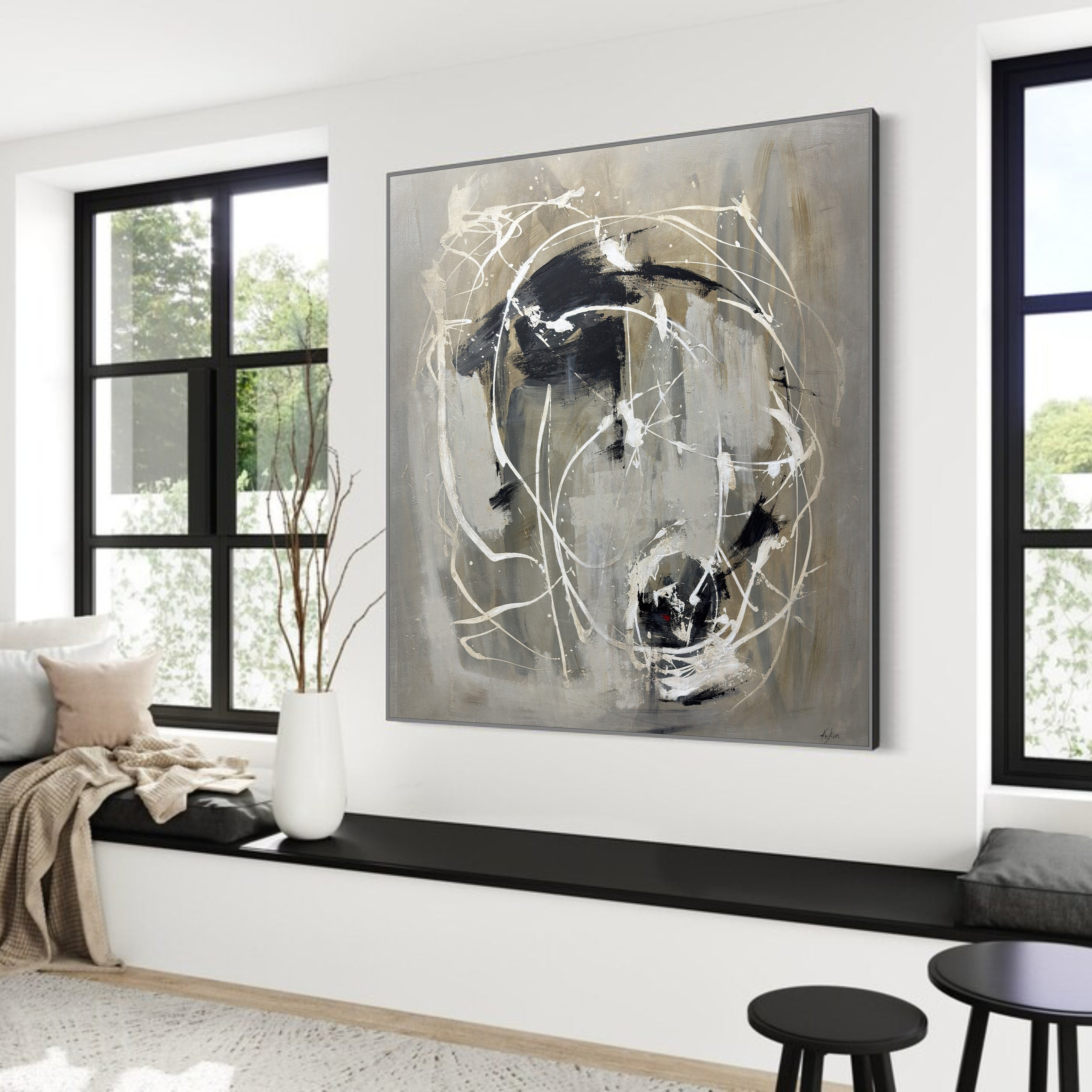 GRAVITY OF STILLNESS 48"x48"