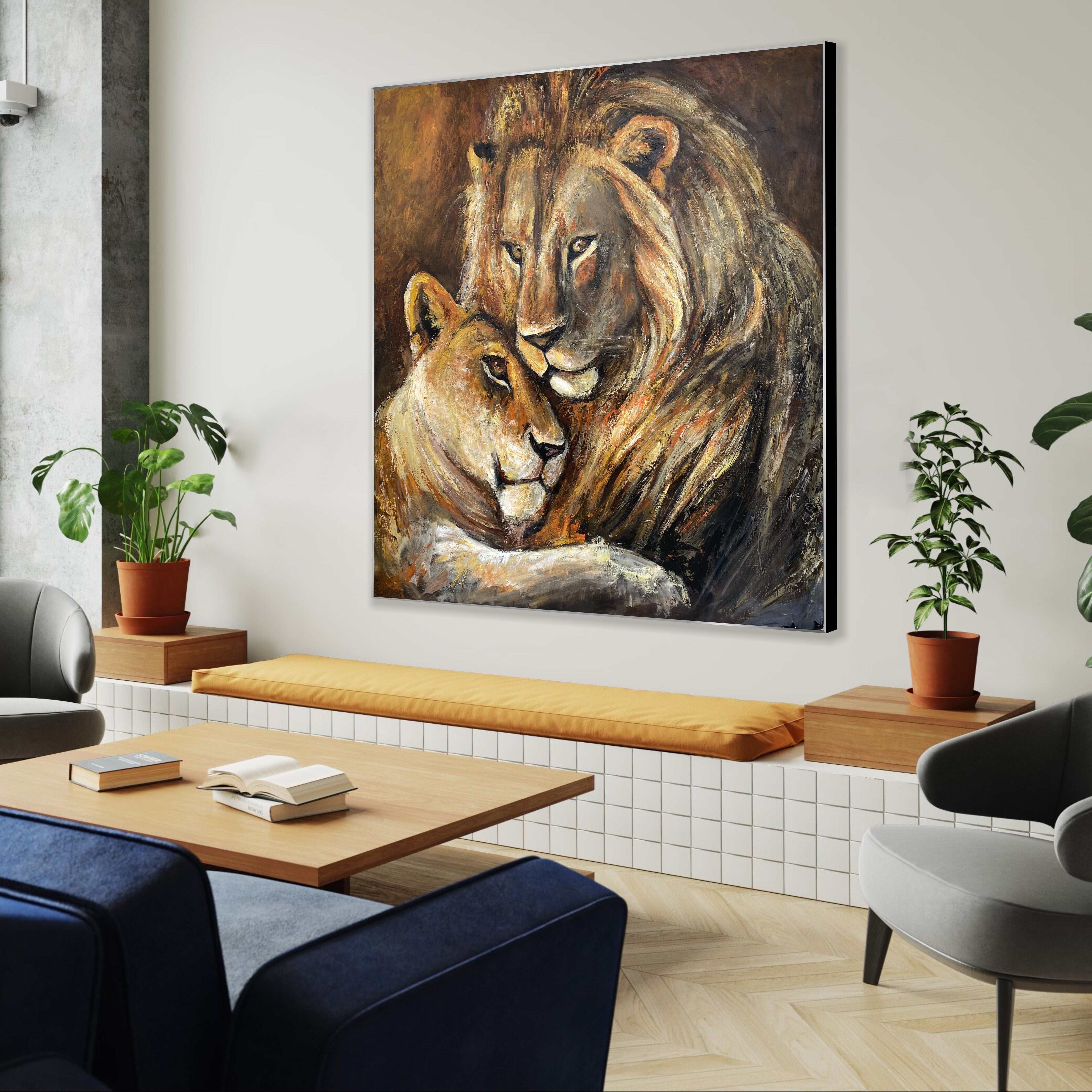 KING & QUEEN 46"x46"