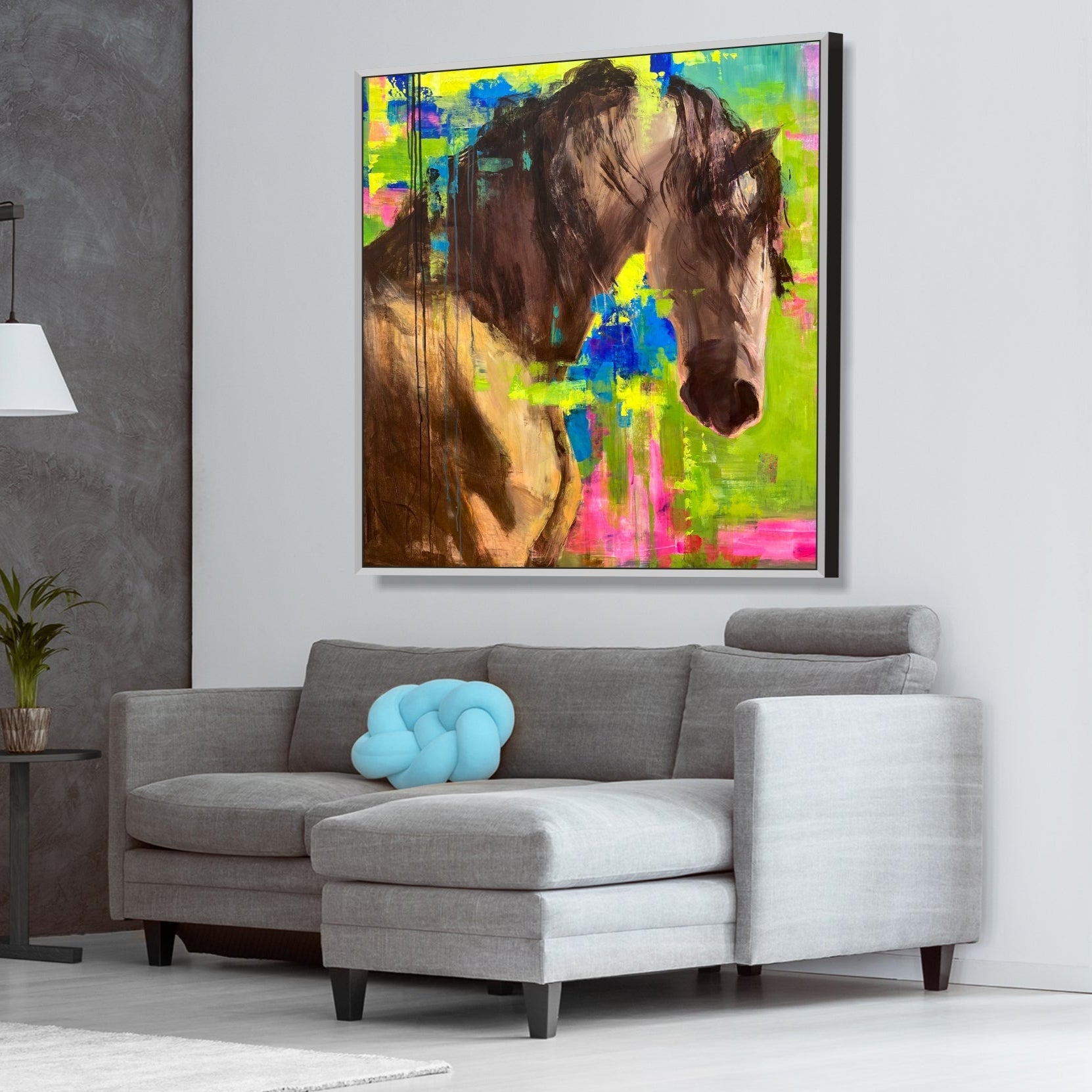 COLORFUL GRACE 43"x43"