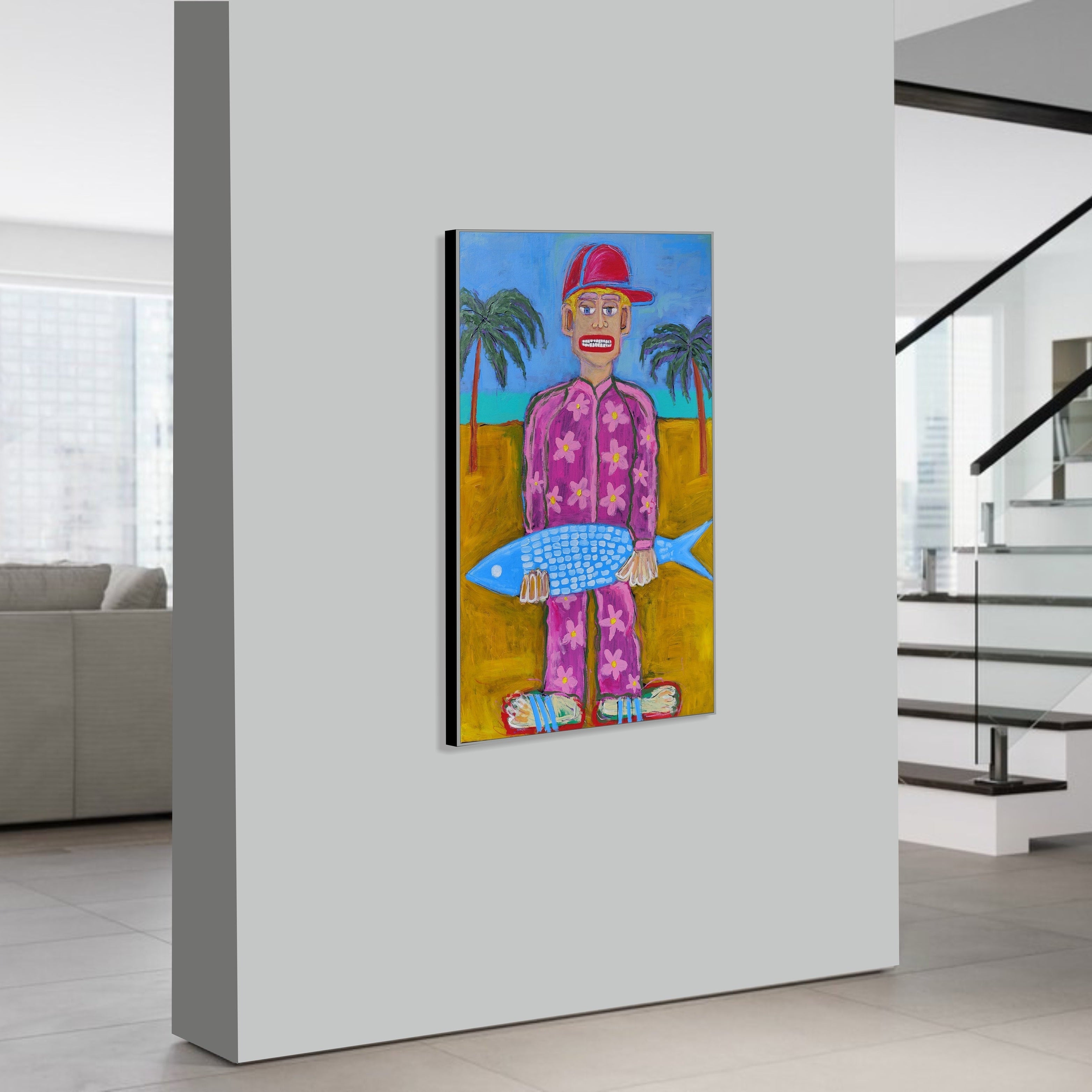 BIG CATCH 53.9"x36.2"