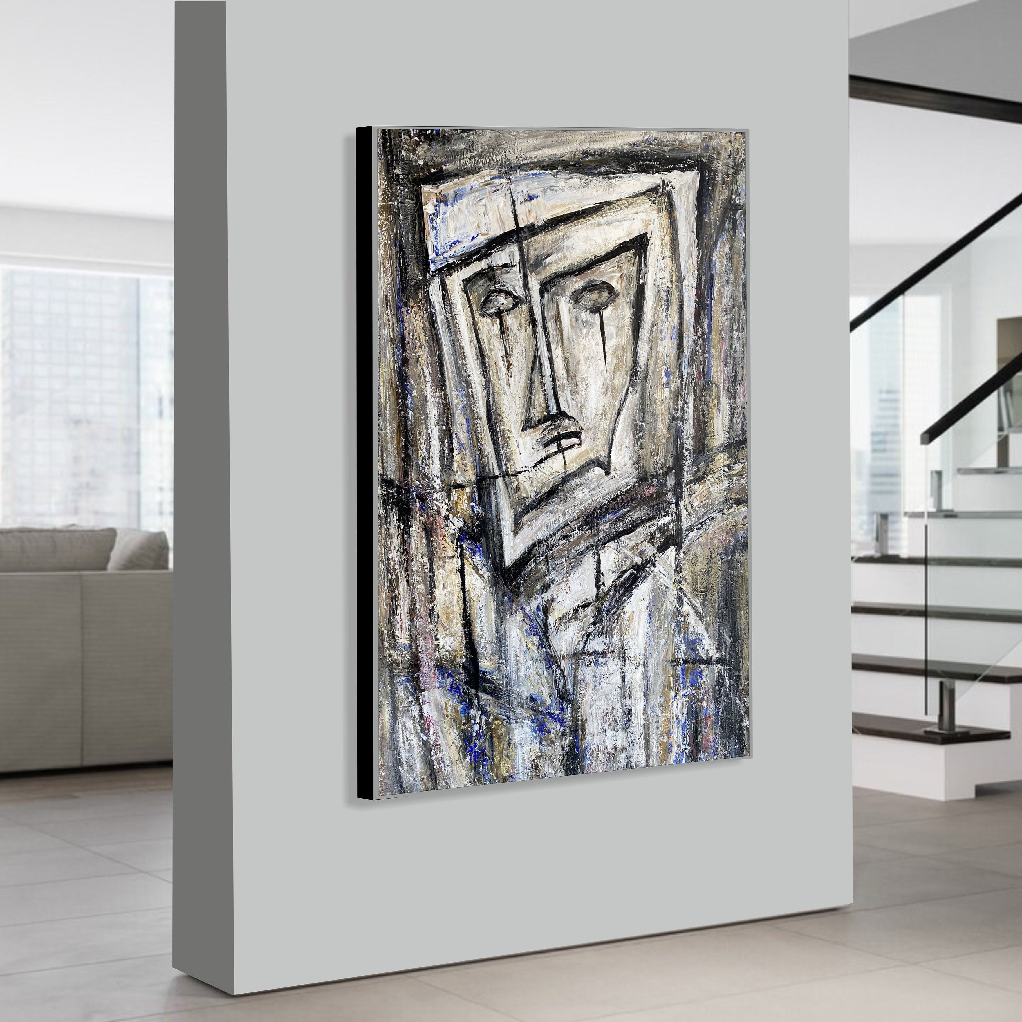 CUBIST FLAIR FACE 40"x30"
