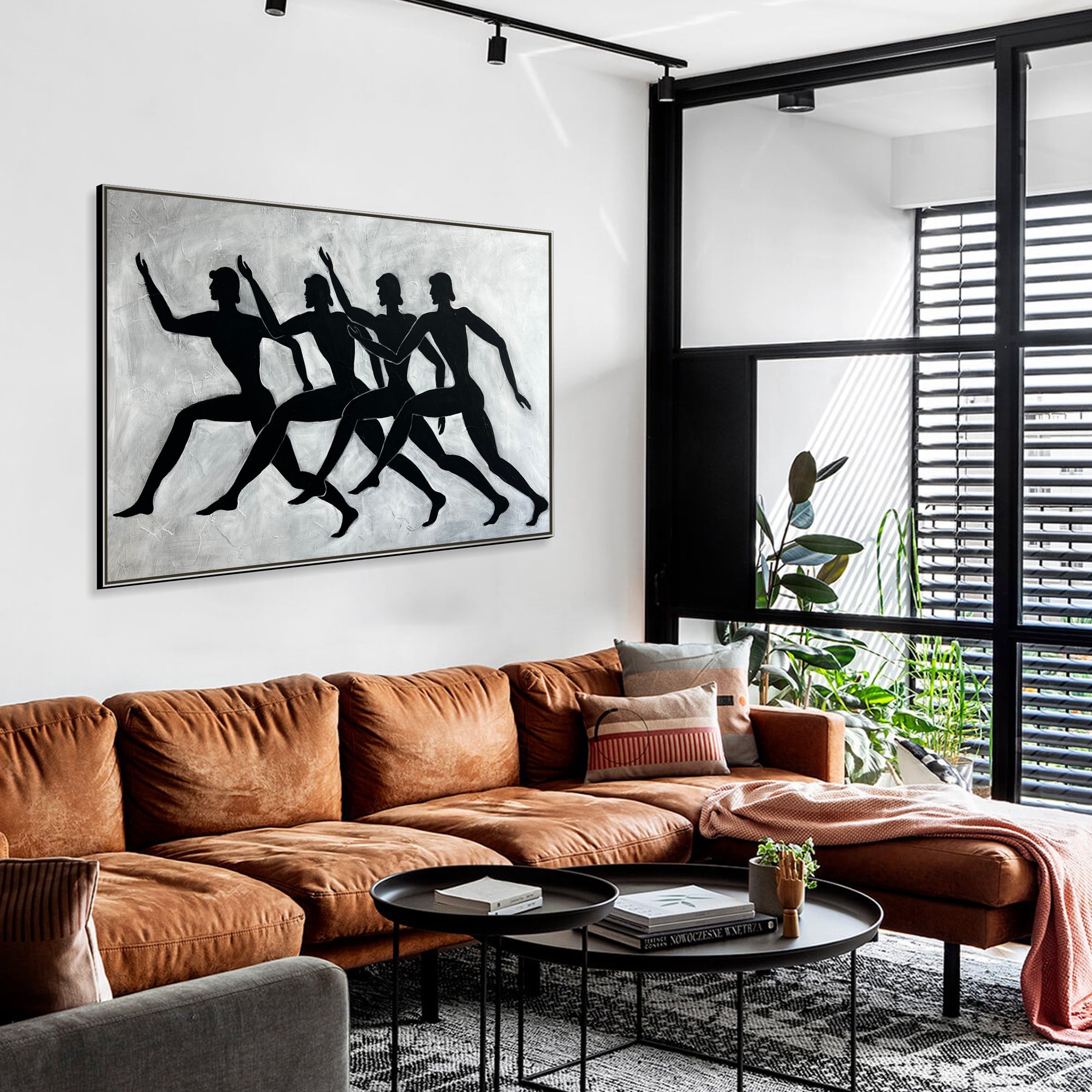 DINAMIC SILHOUETTES 36"x54"