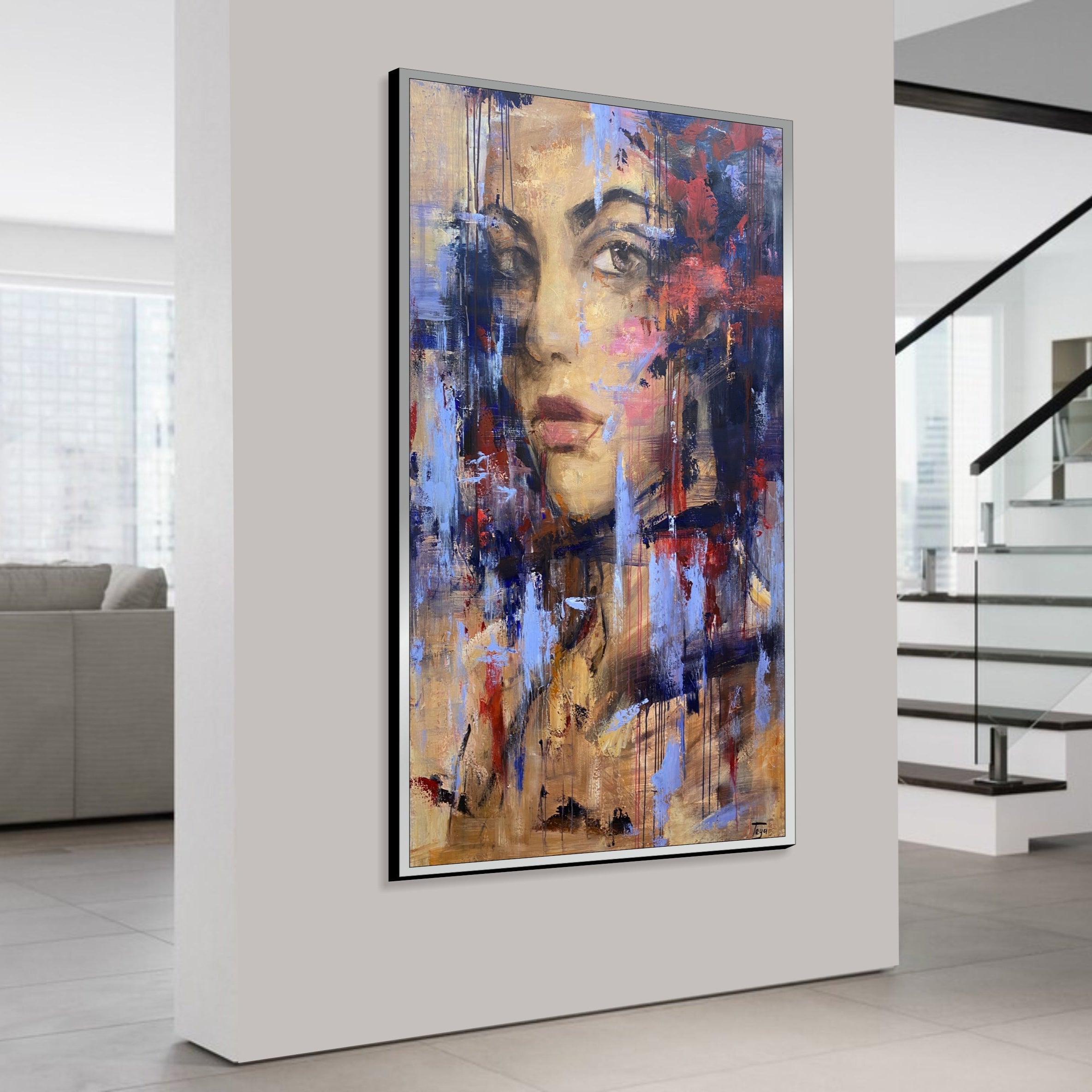 ELEGANT MUSE 63"x47"