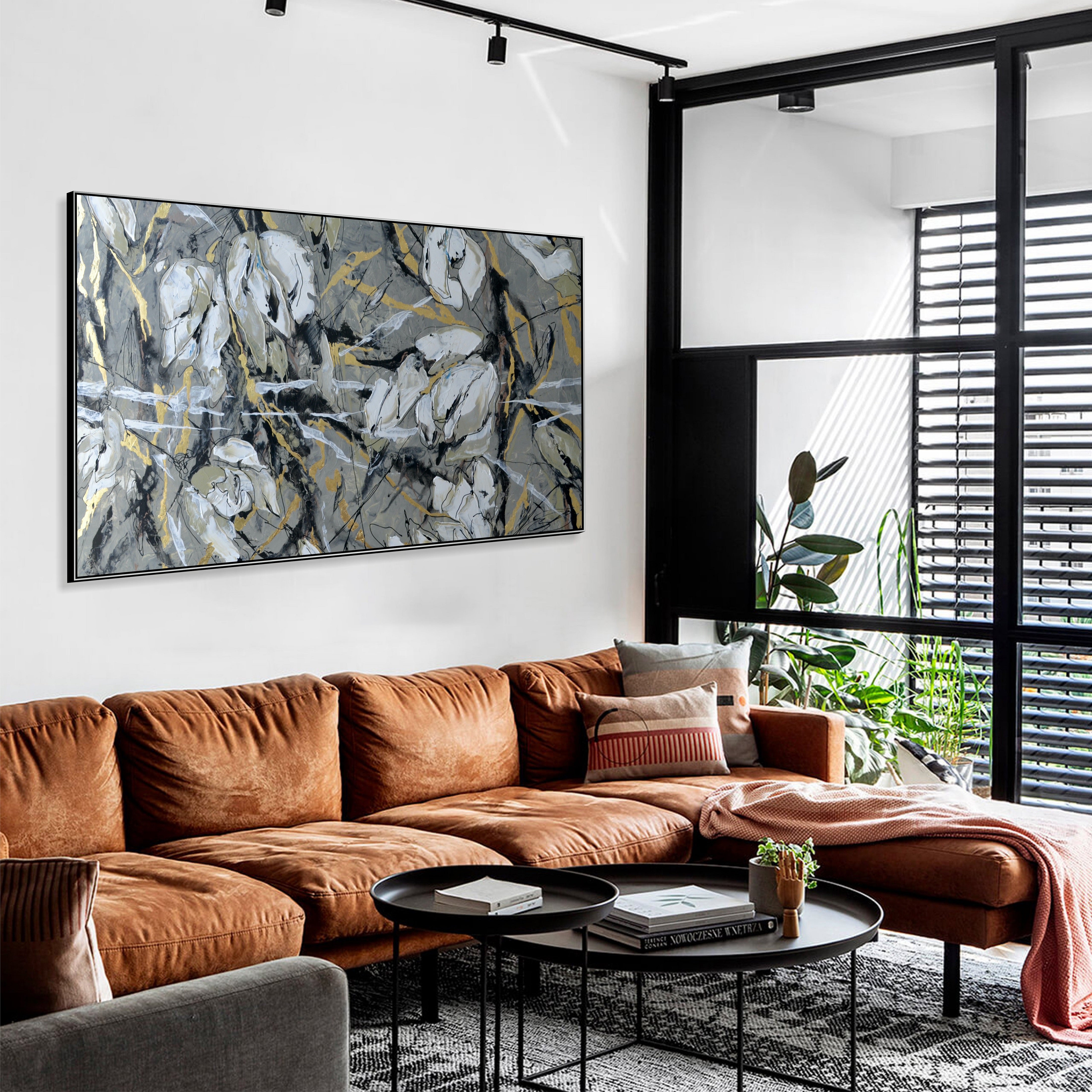 BREAK OUT THE GOLD HORIZON 37.4"x60.6"